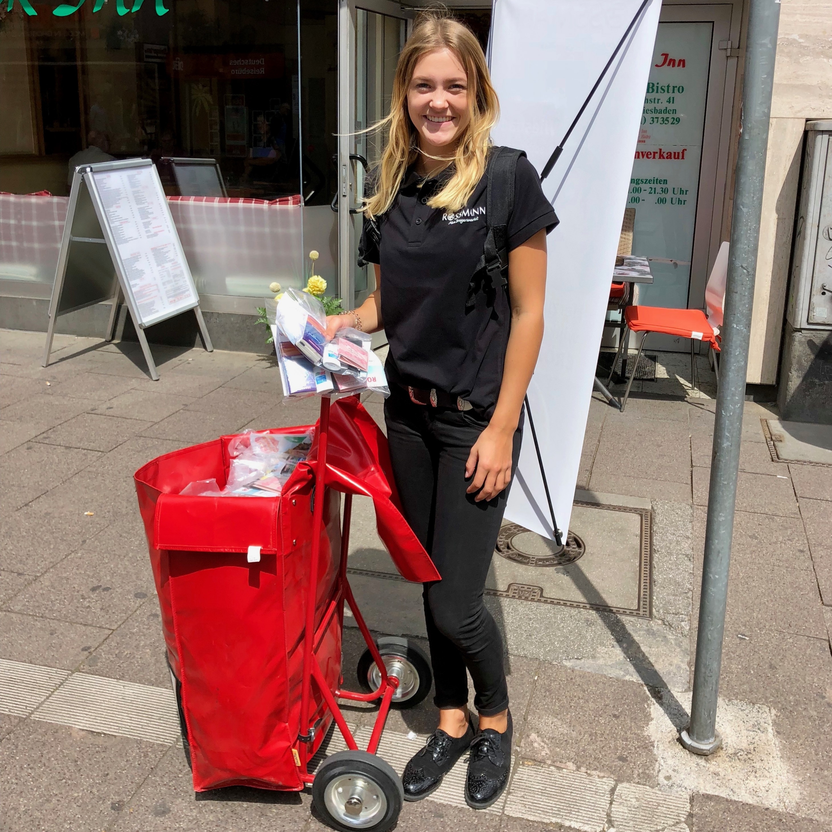 Mitarbeiter im Einsatz