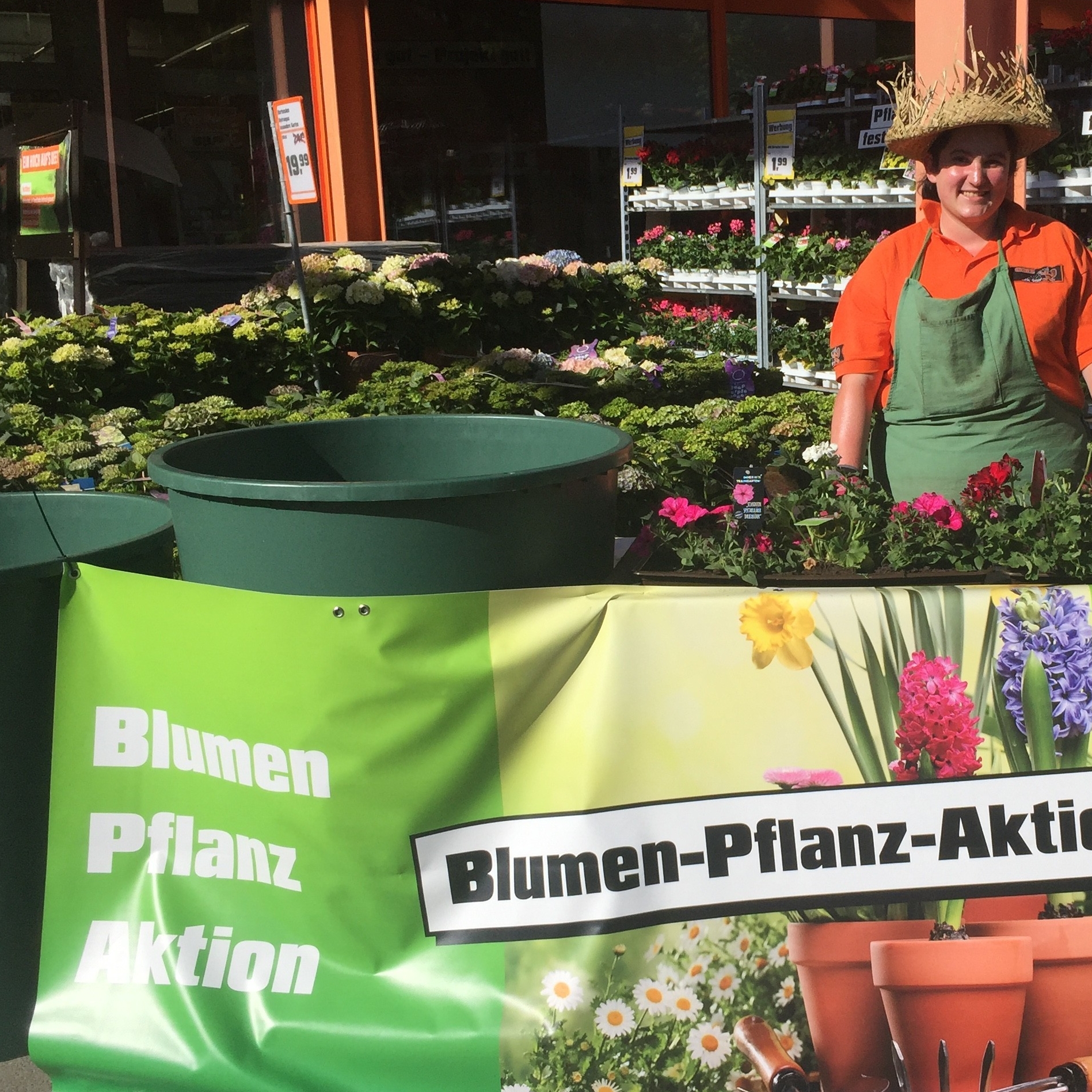 Mitarbeiter im Einsatz