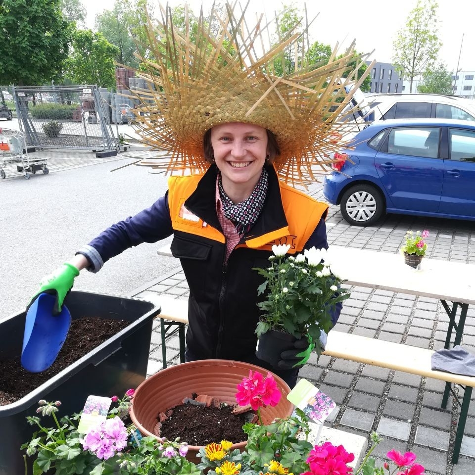 Mitarbeiter im Einsatz