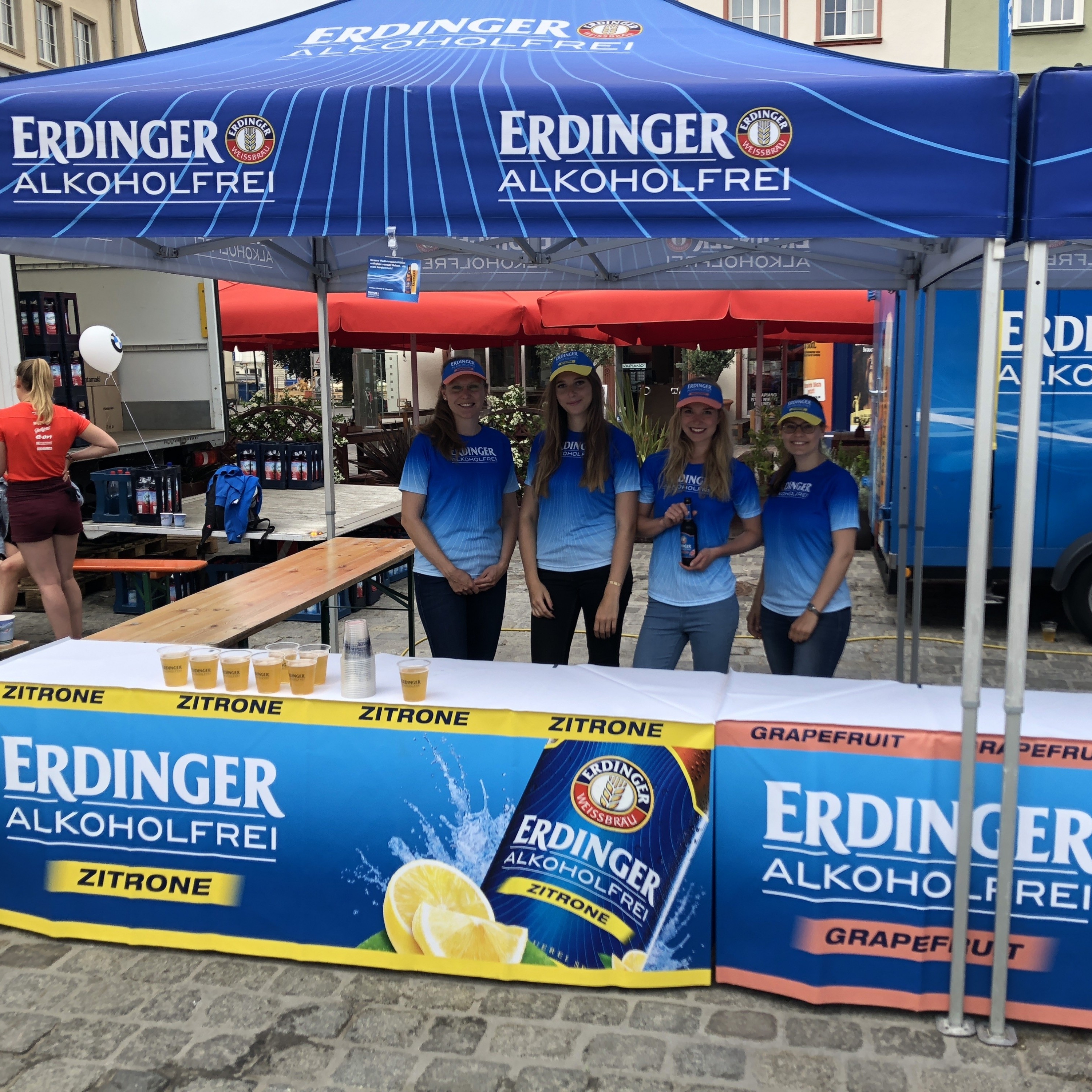 Mitarbeiter im Einsatz