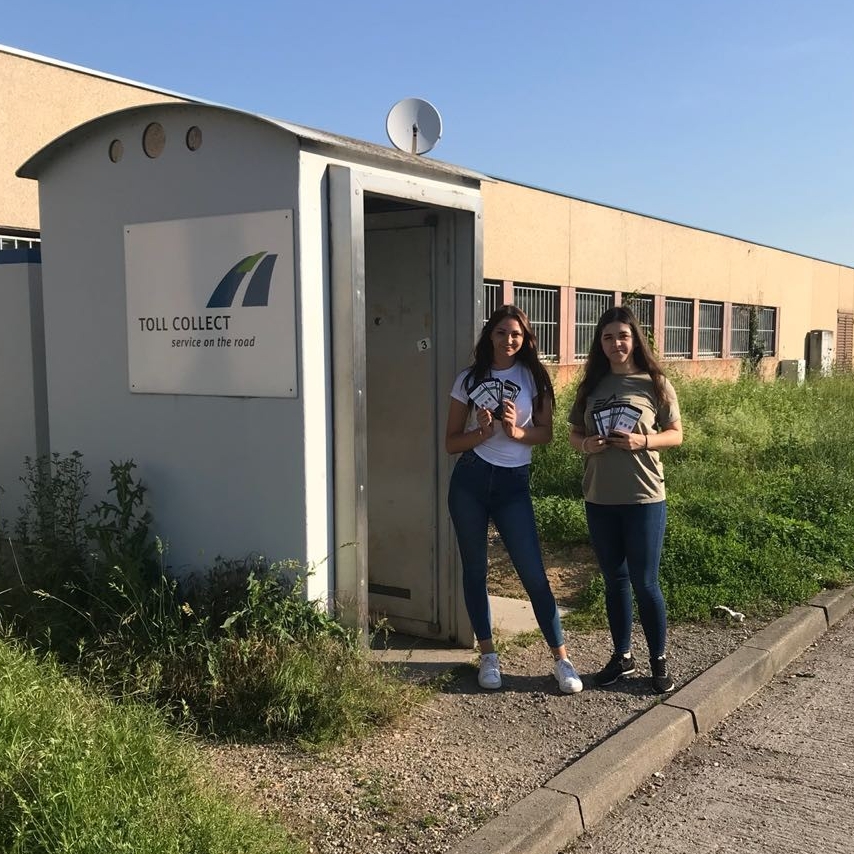 Mitarbeiter im Einsatz