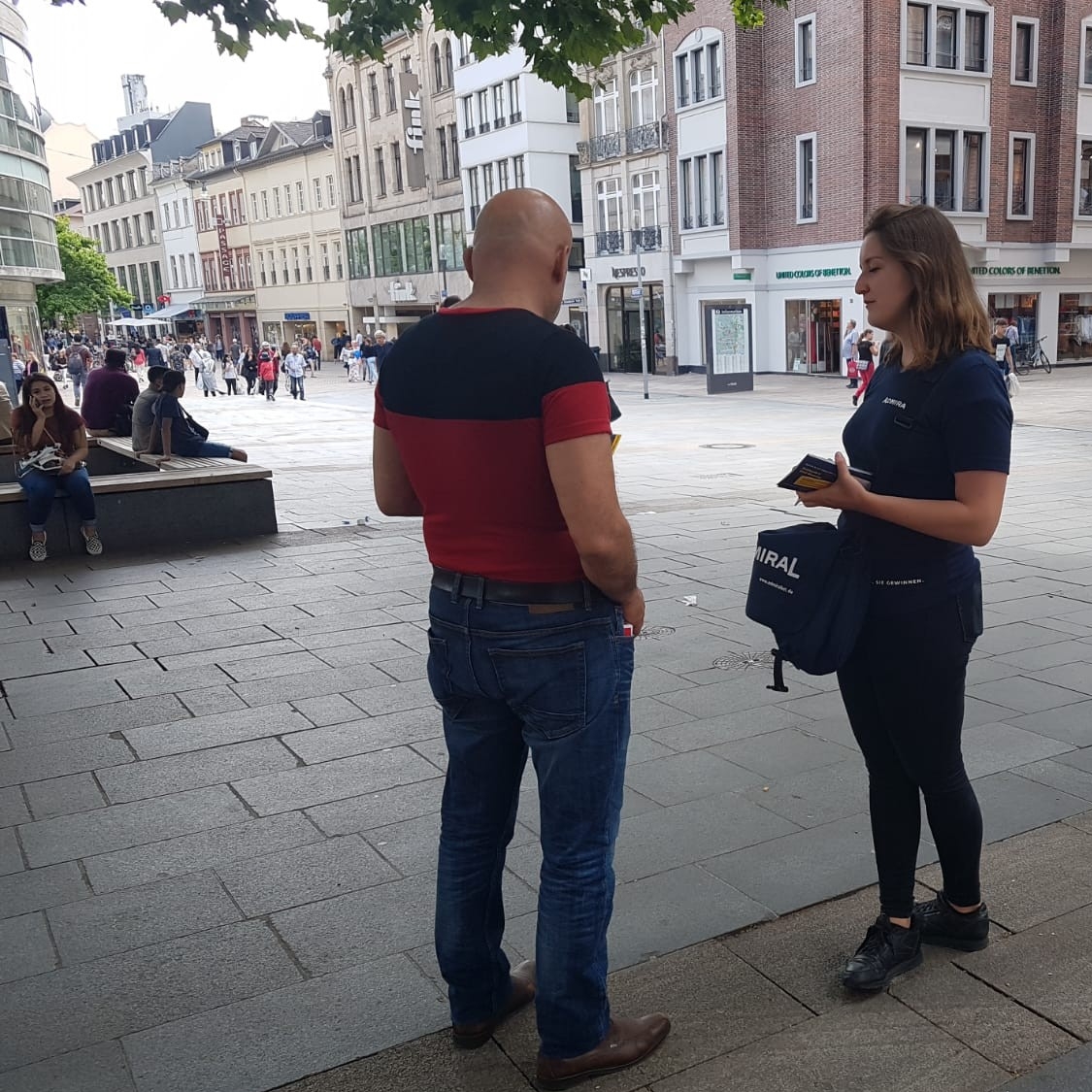 Mitarbeiter im Einsatz