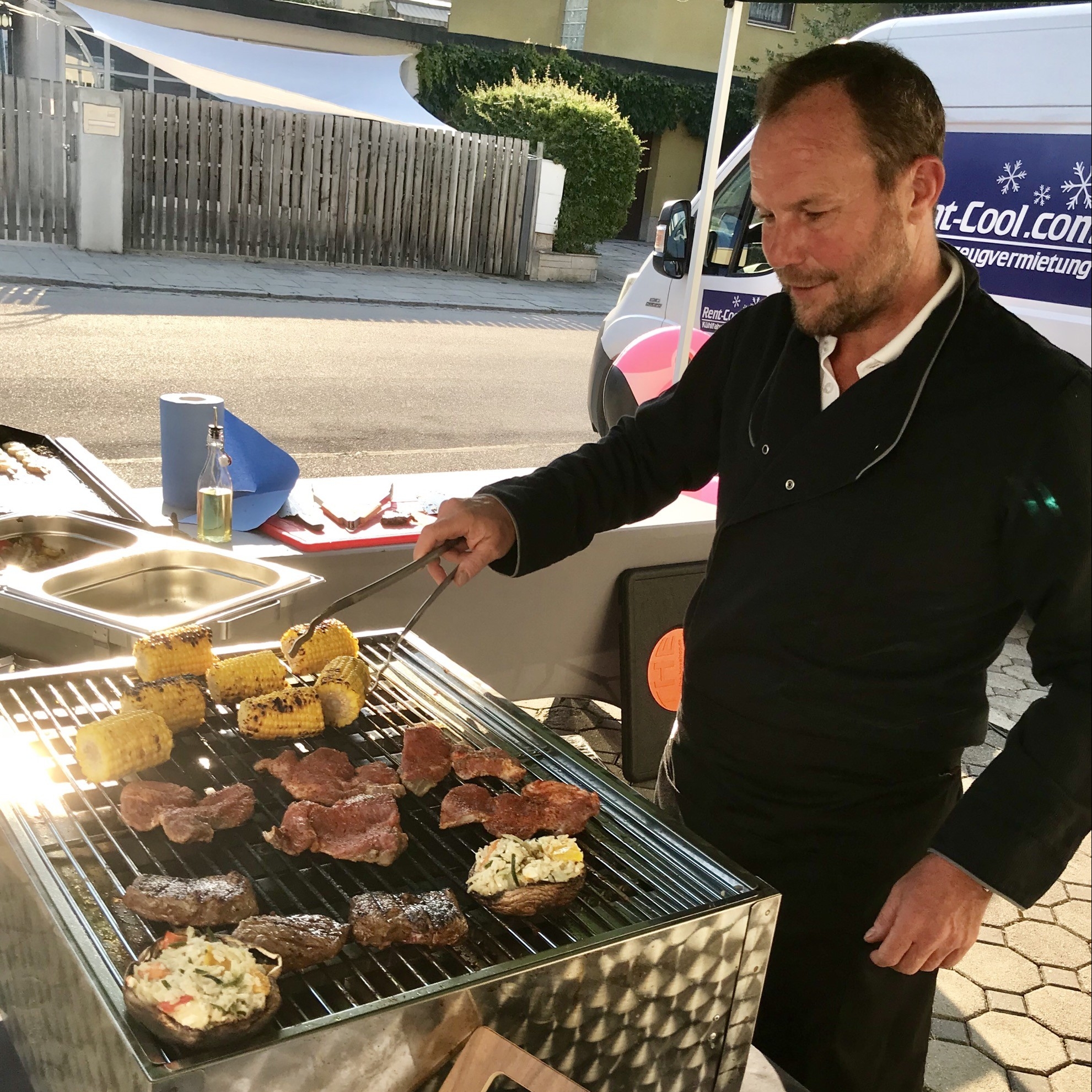 Mitarbeiter im Einsatz