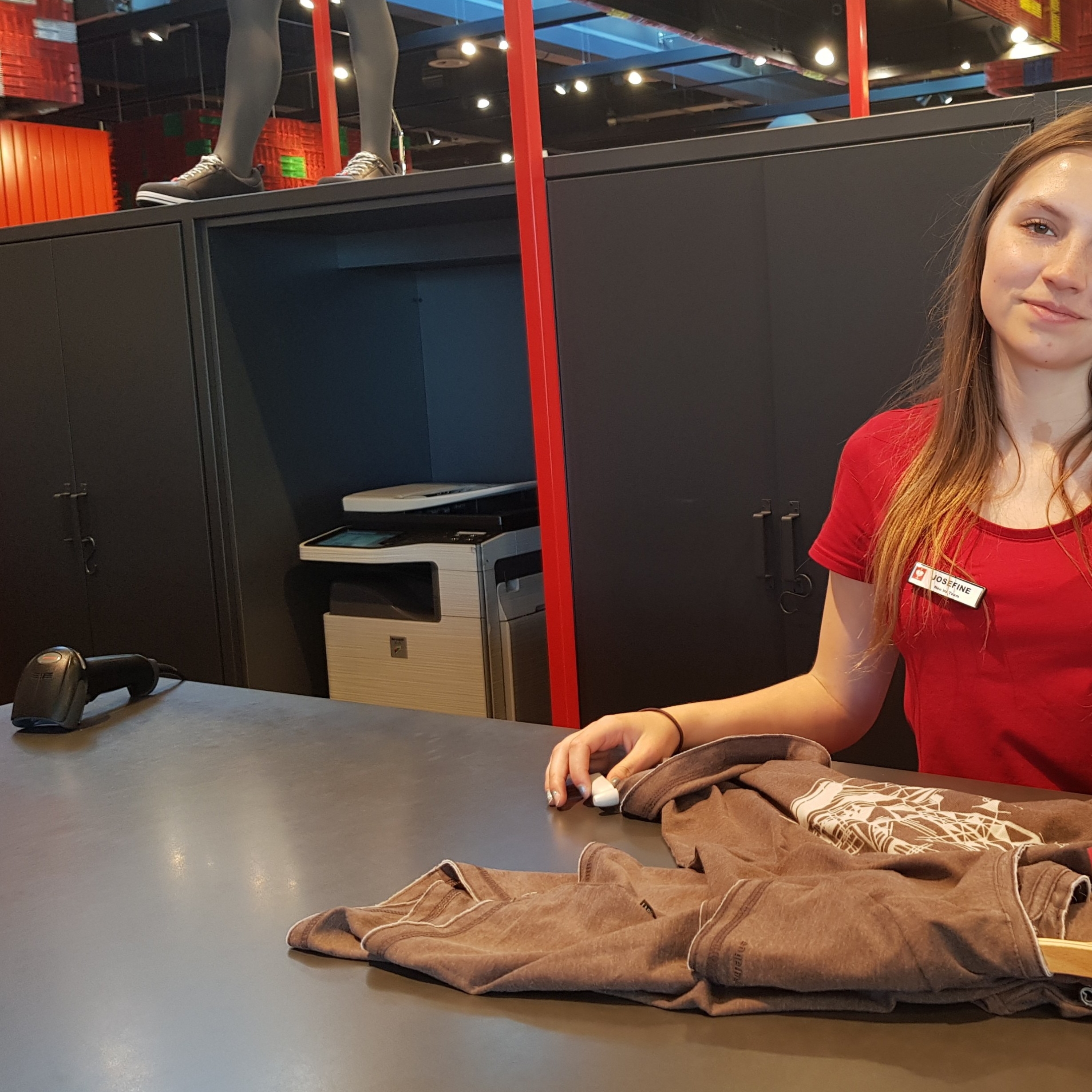 Mitarbeiter im Einsatz