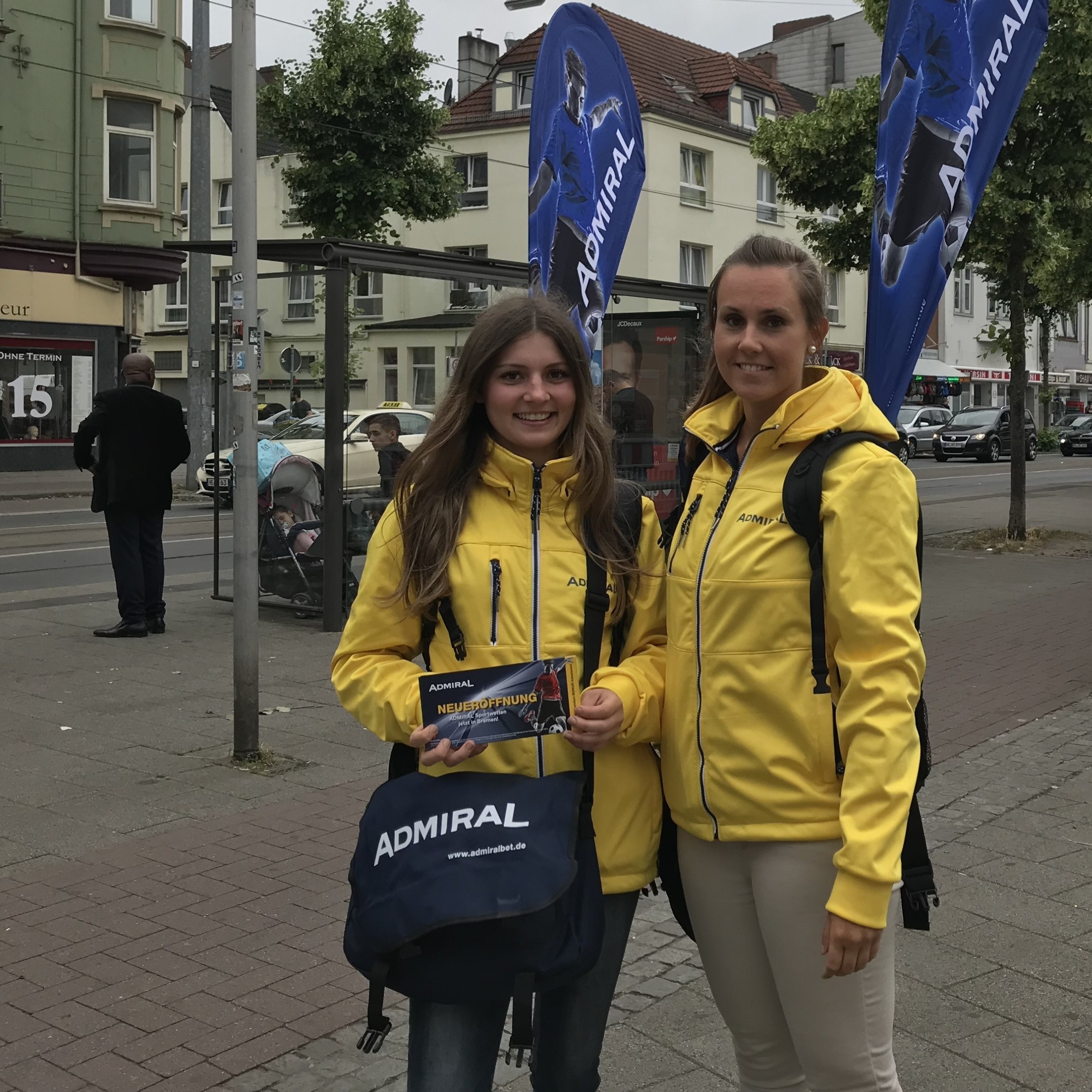 Mitarbeiter im Einsatz