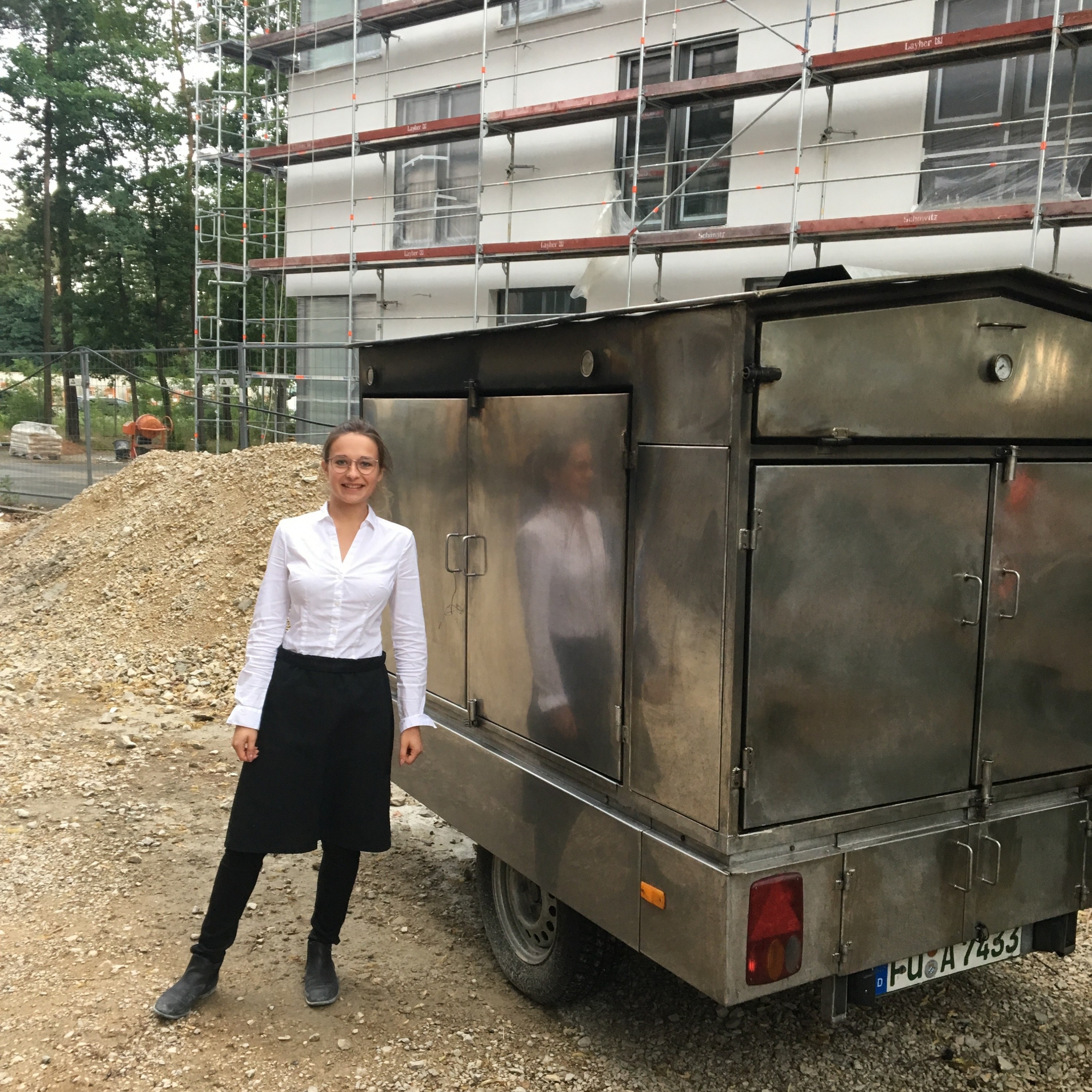 Mitarbeiter im Einsatz