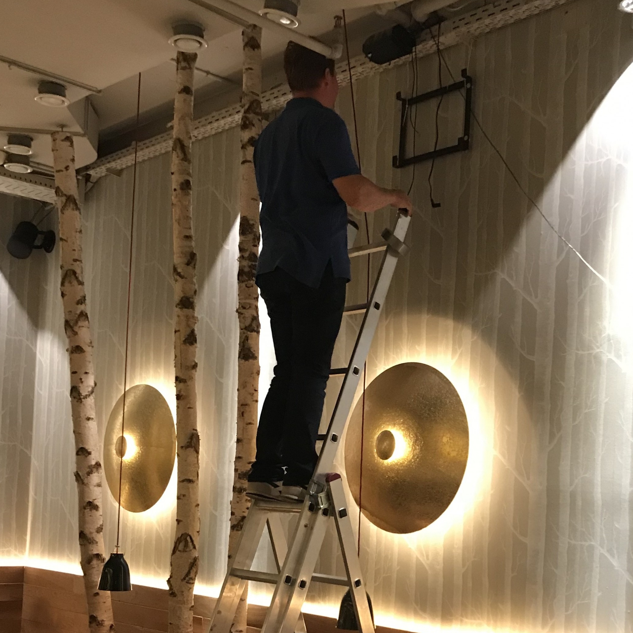 Mitarbeiter im Einsatz