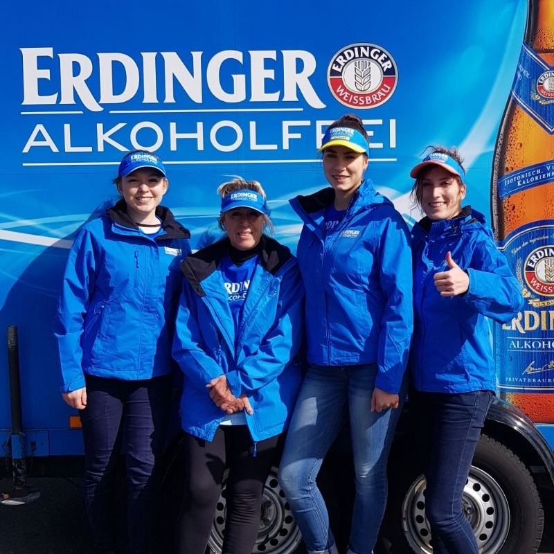 Mitarbeiter im Einsatz