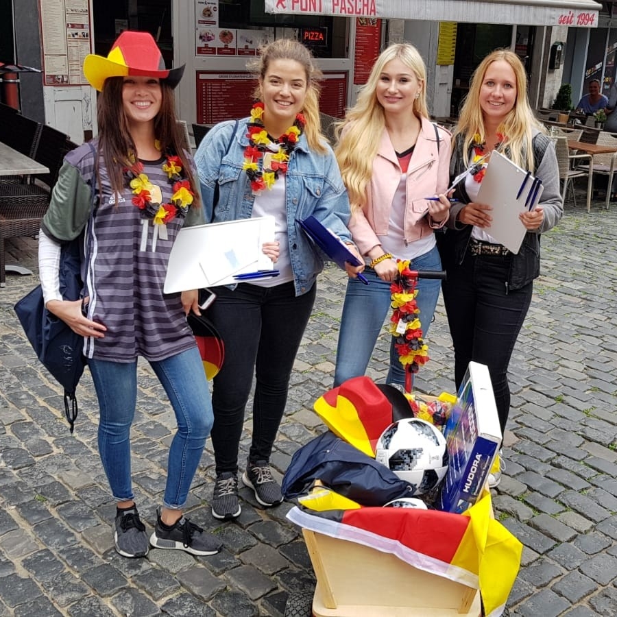 Mitarbeiter im Einsatz