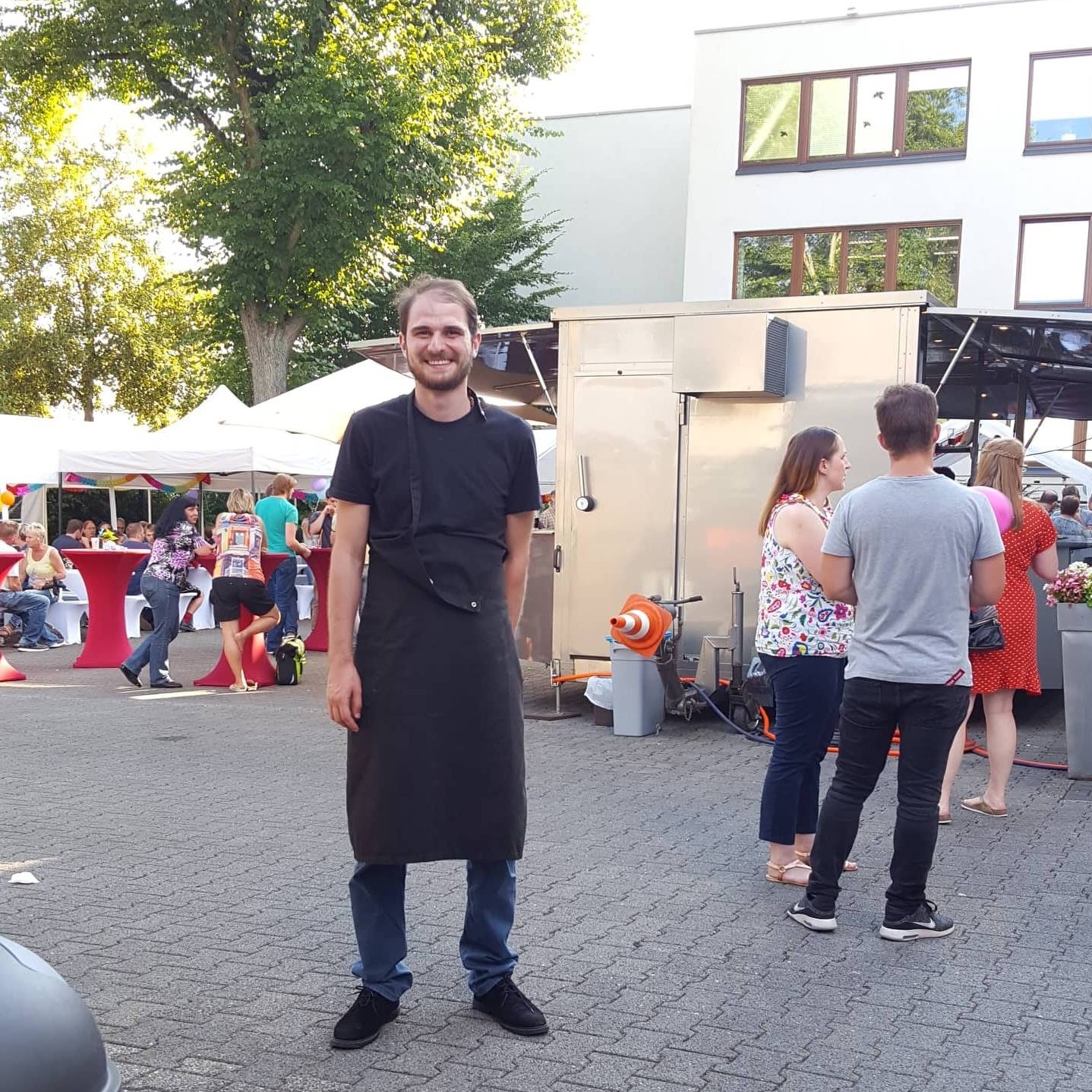 Mitarbeiter im Einsatz