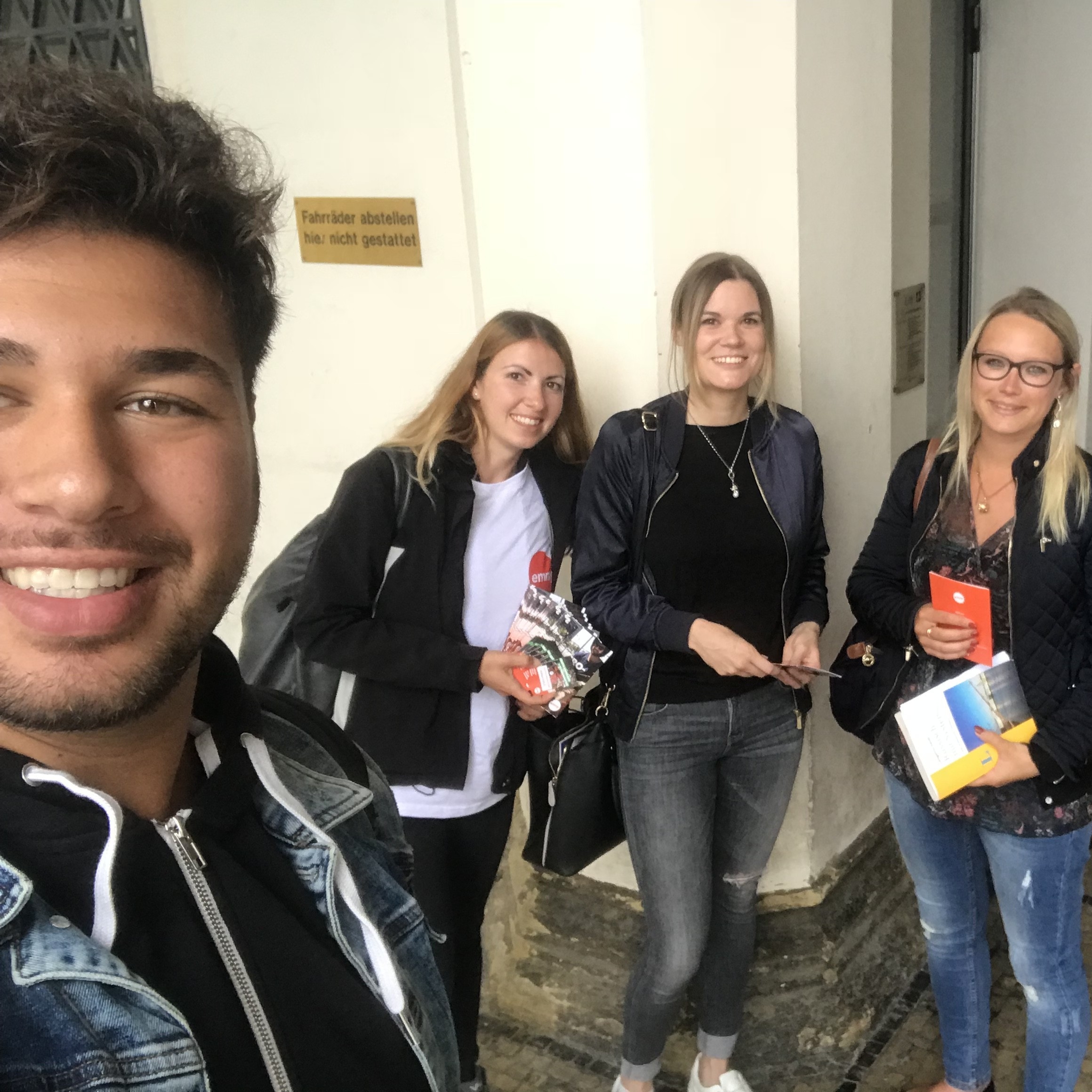 Mitarbeiter im Einsatz