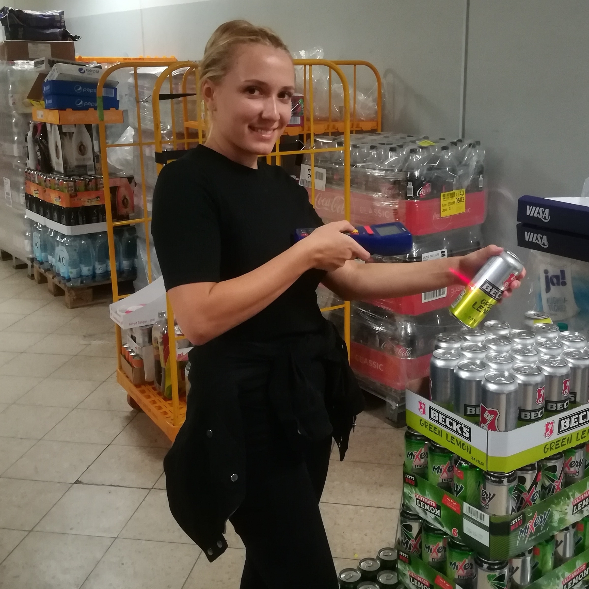 Mitarbeiter im Einsatz