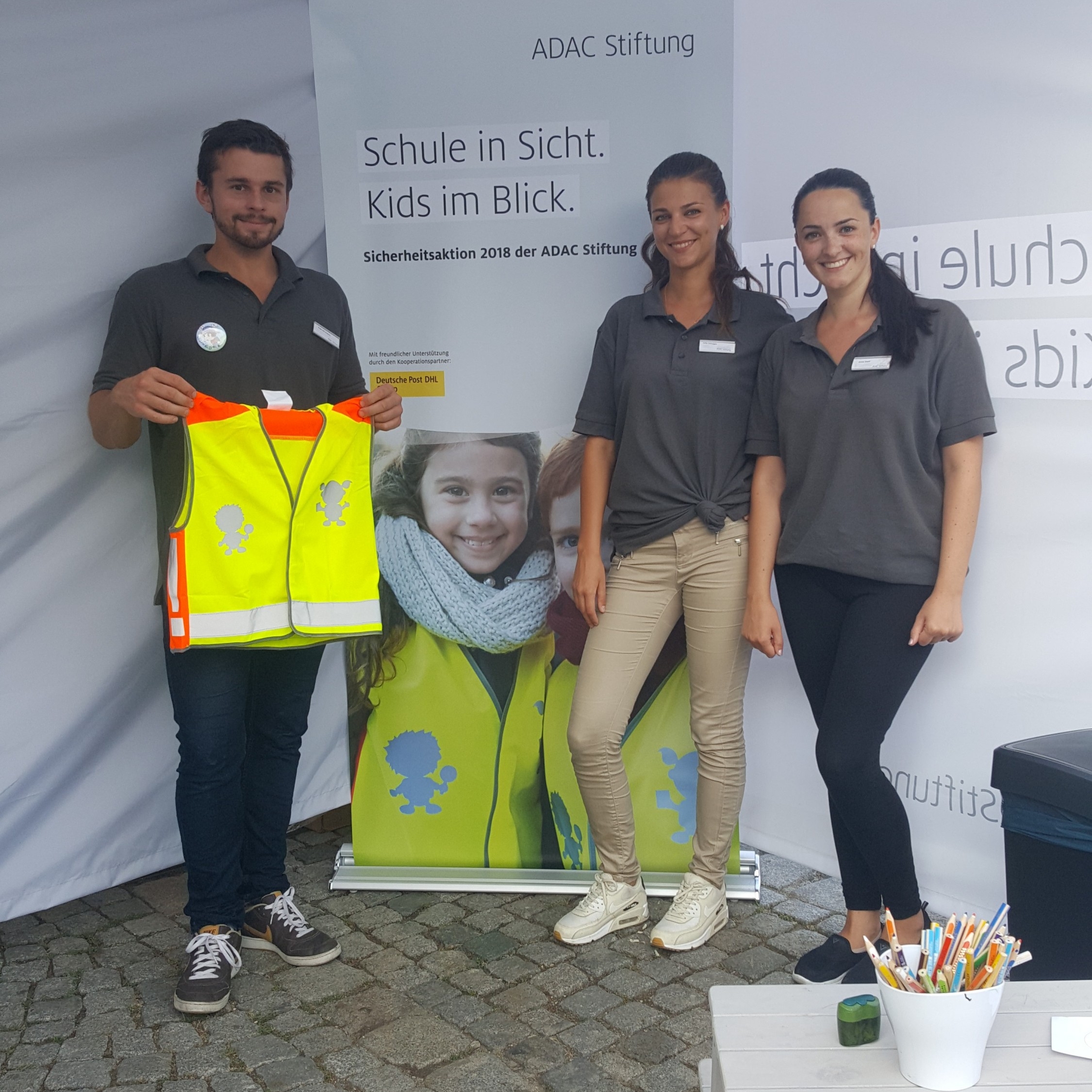 Mitarbeiter im Einsatz