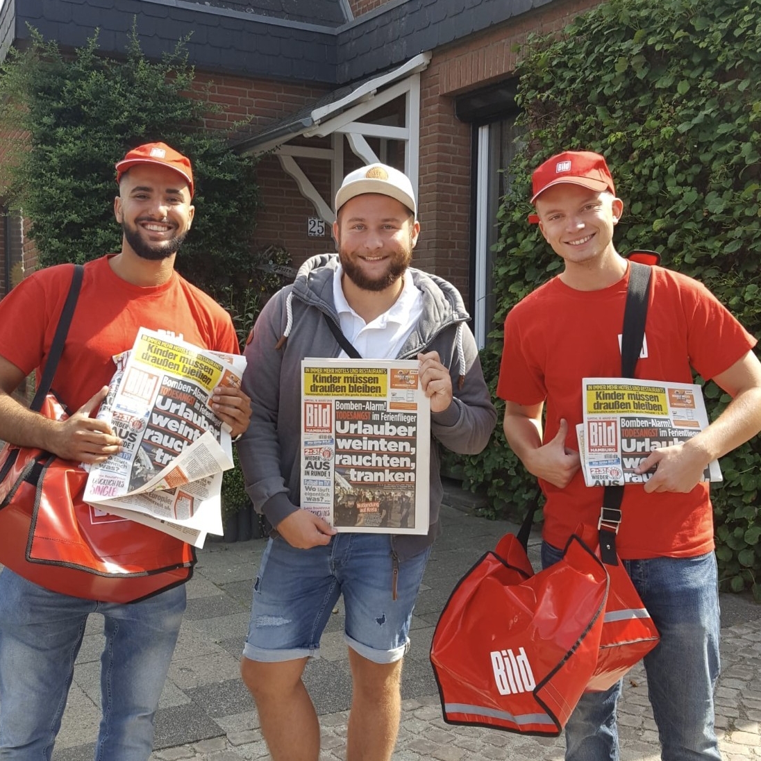 Mitarbeiter im Einsatz