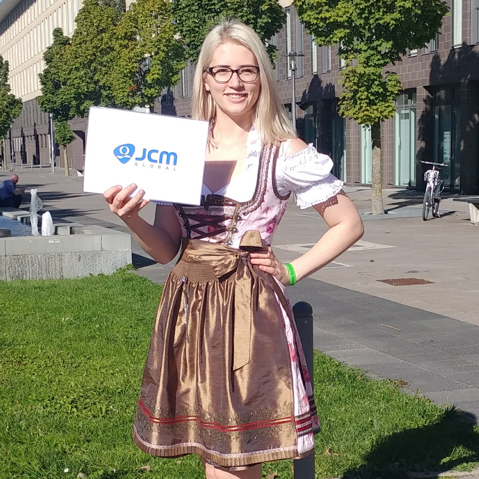 Ewgenia bei der Arbeit