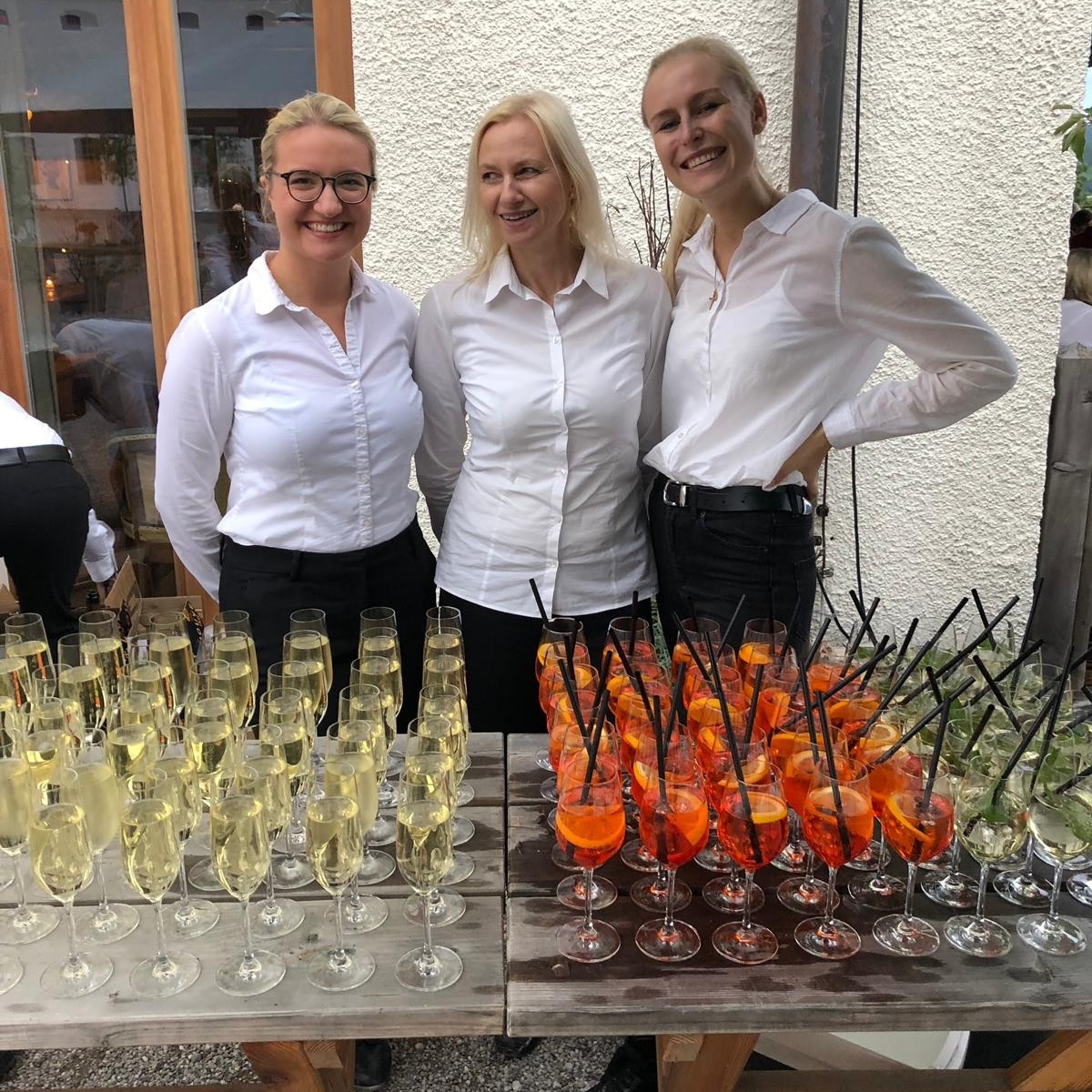 Mitarbeiter im Einsatz