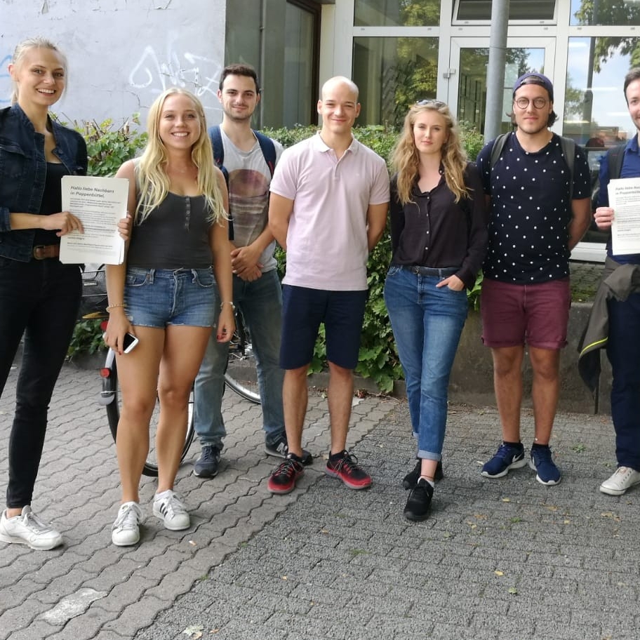 Mitarbeiter im Einsatz