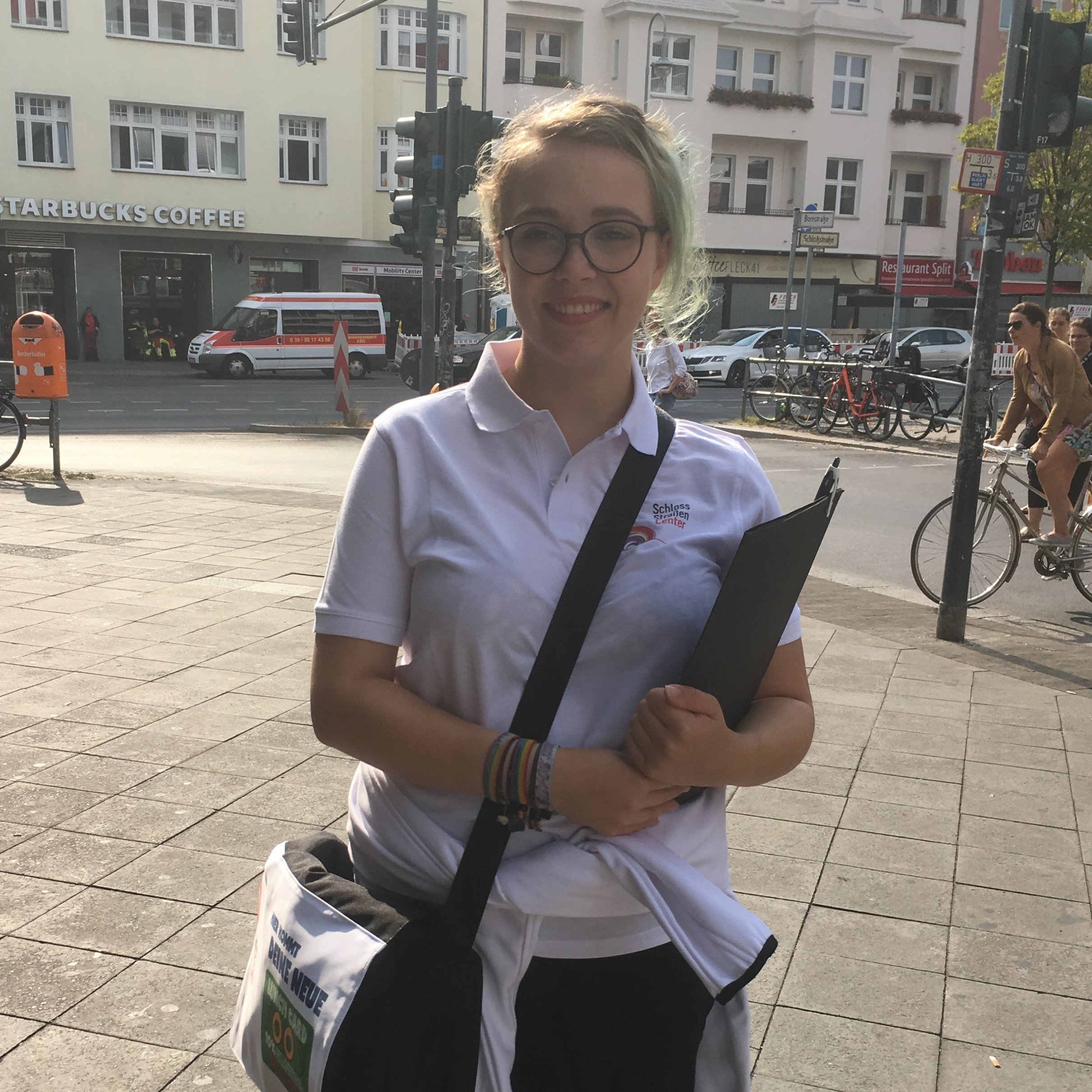 Mitarbeiter im Einsatz