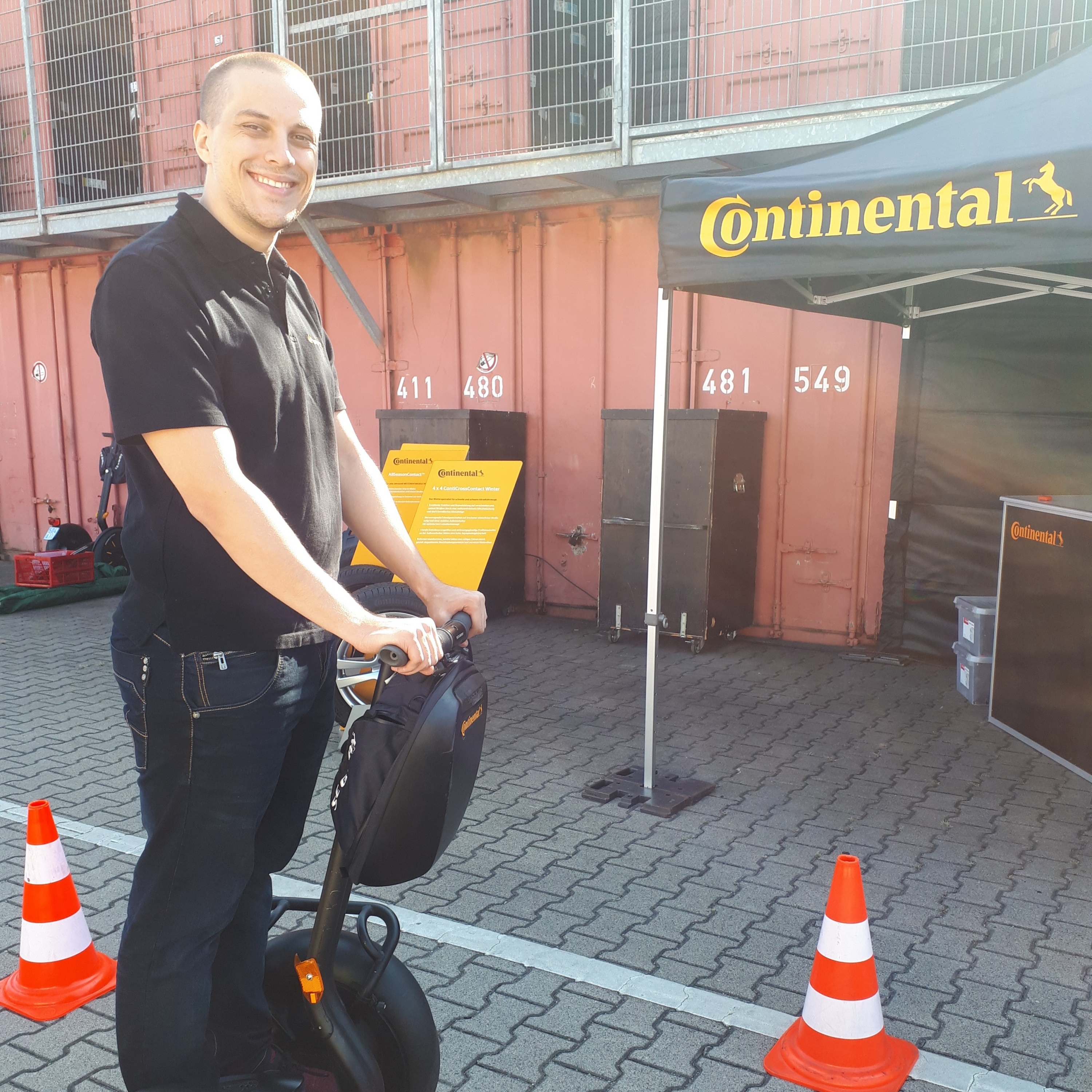 Mitarbeiter im Einsatz