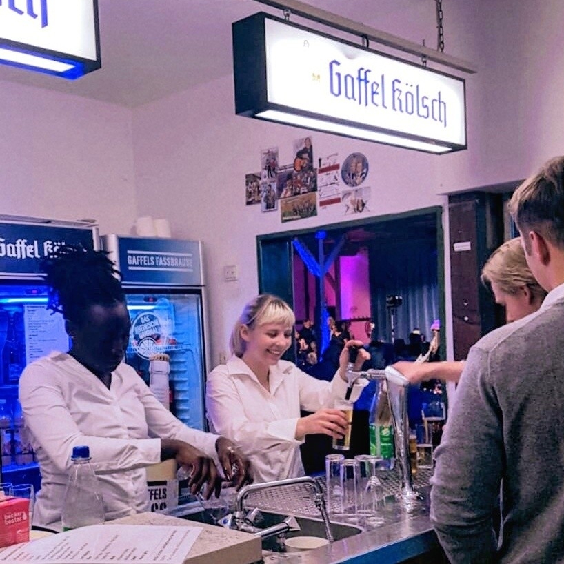 Mitarbeiter im Einsatz