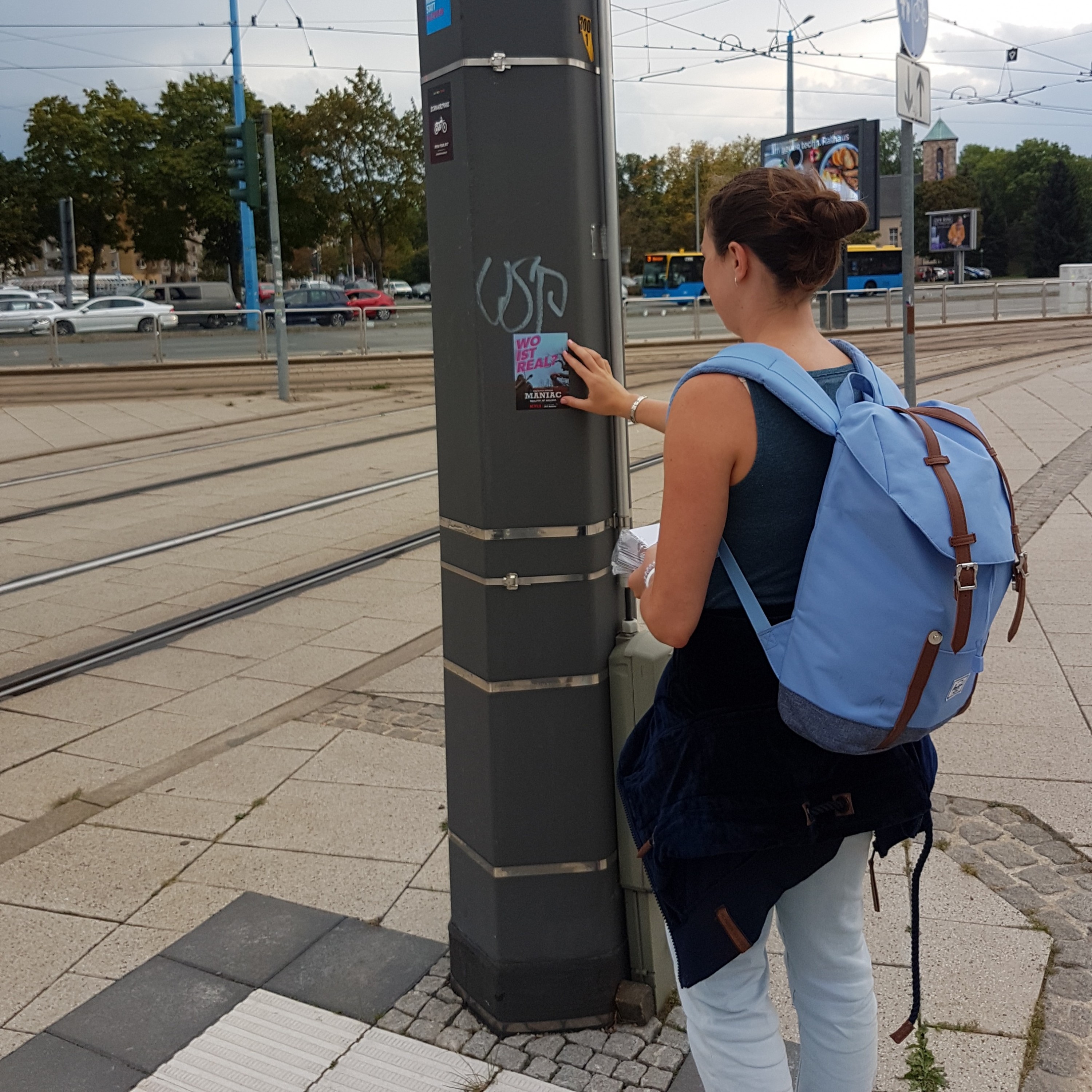 Mitarbeiter im Einsatz