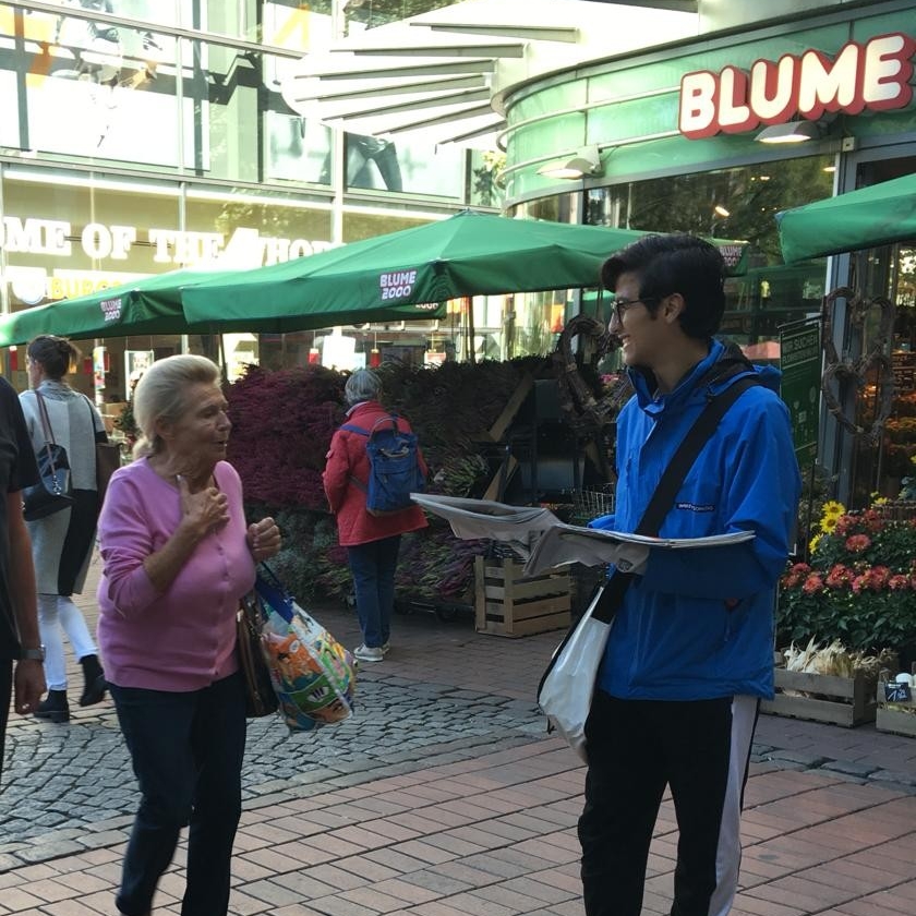 Mitarbeiter im Einsatz