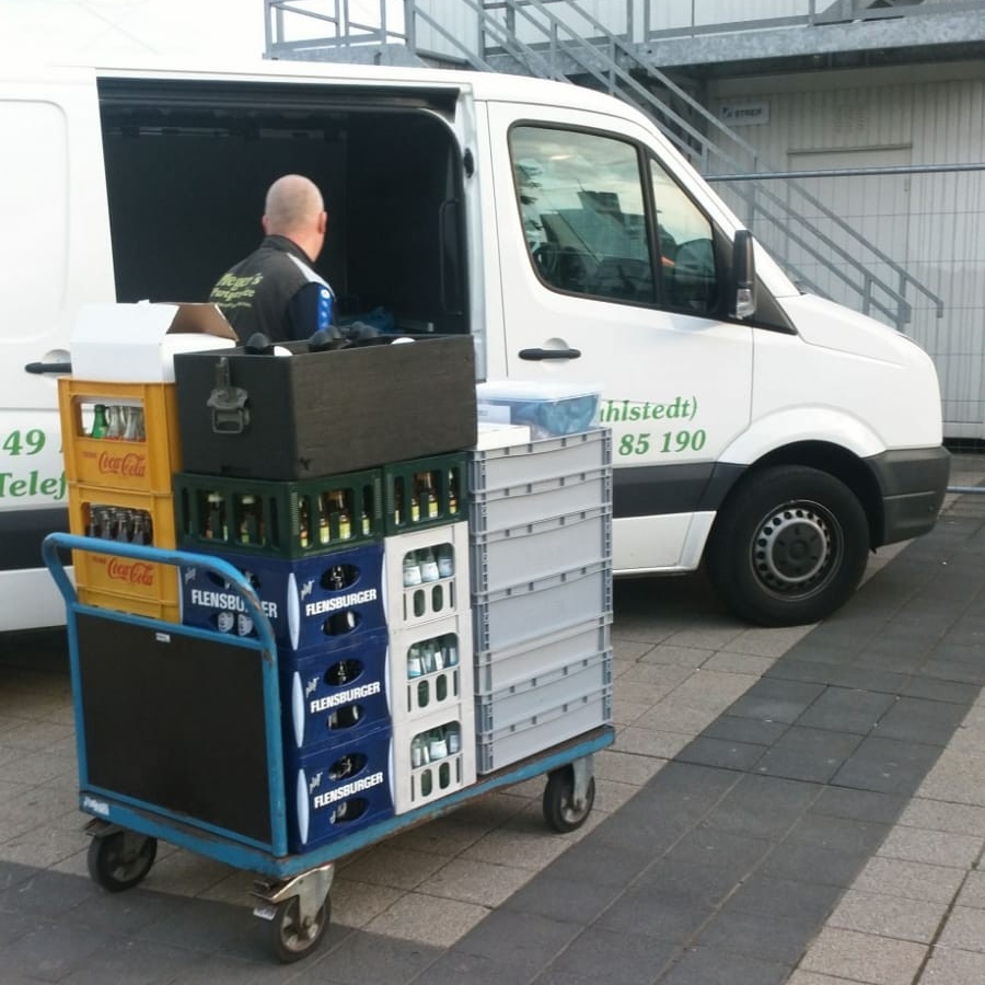 Mitarbeiter im Einsatz