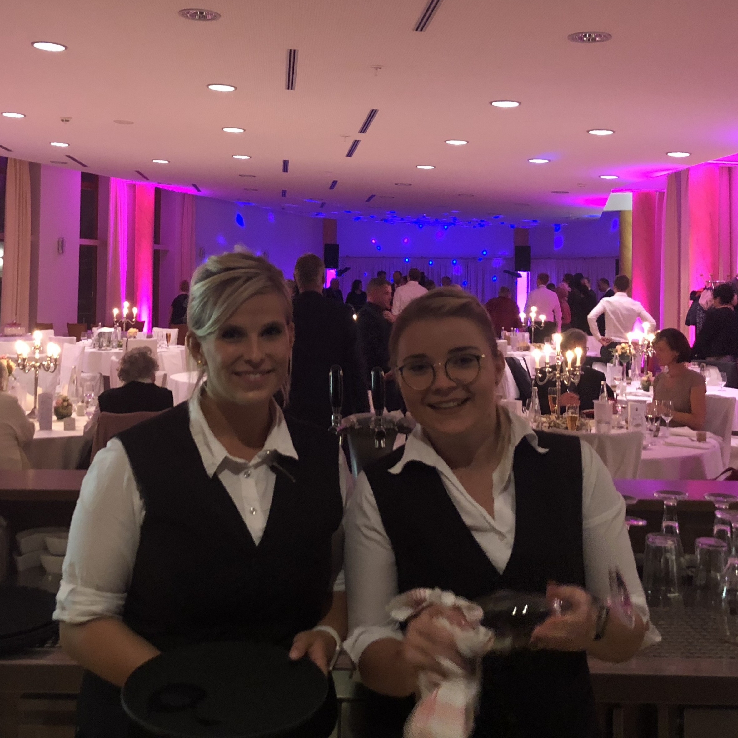 Mitarbeiter im Einsatz