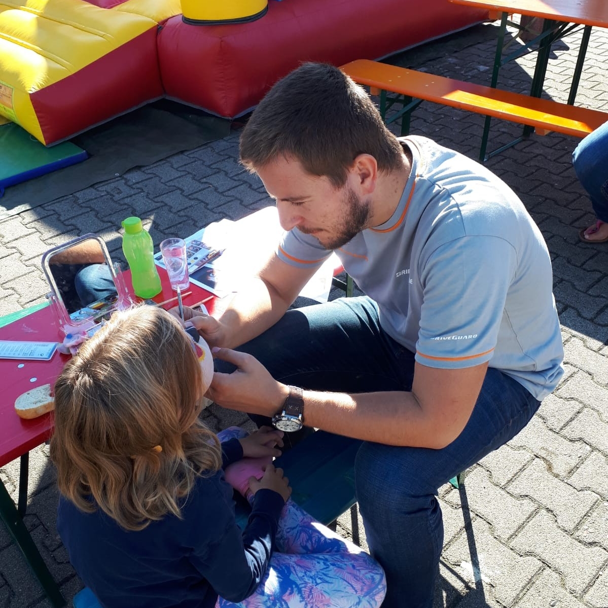 Mitarbeiter im Einsatz