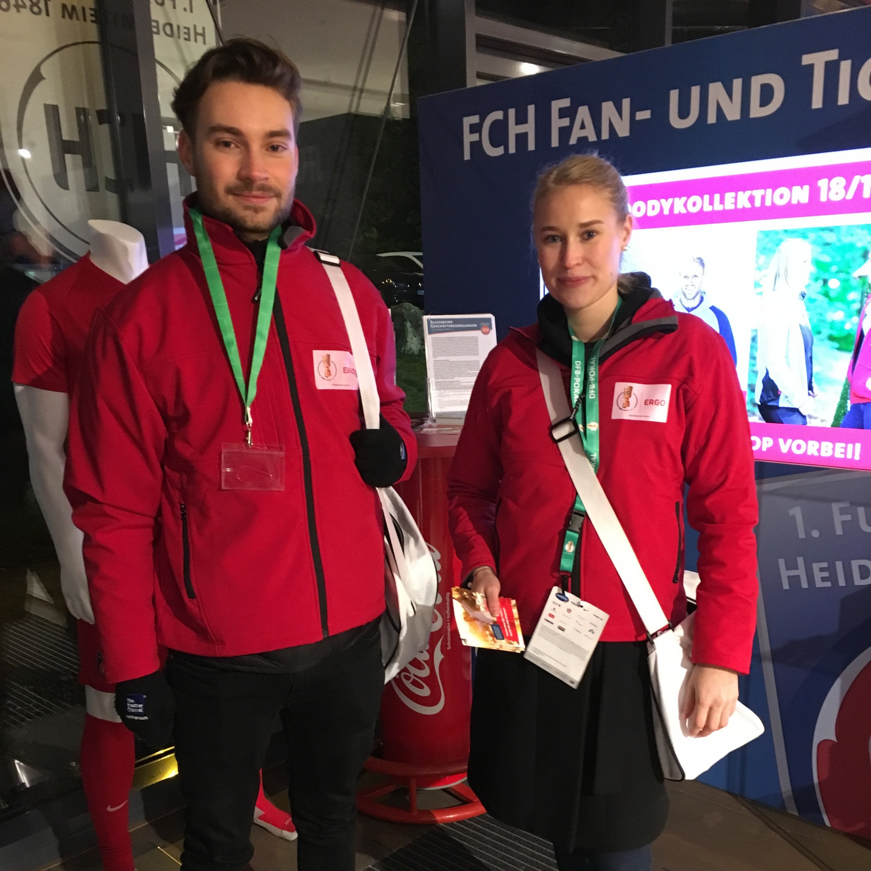 Mitarbeiter im Einsatz