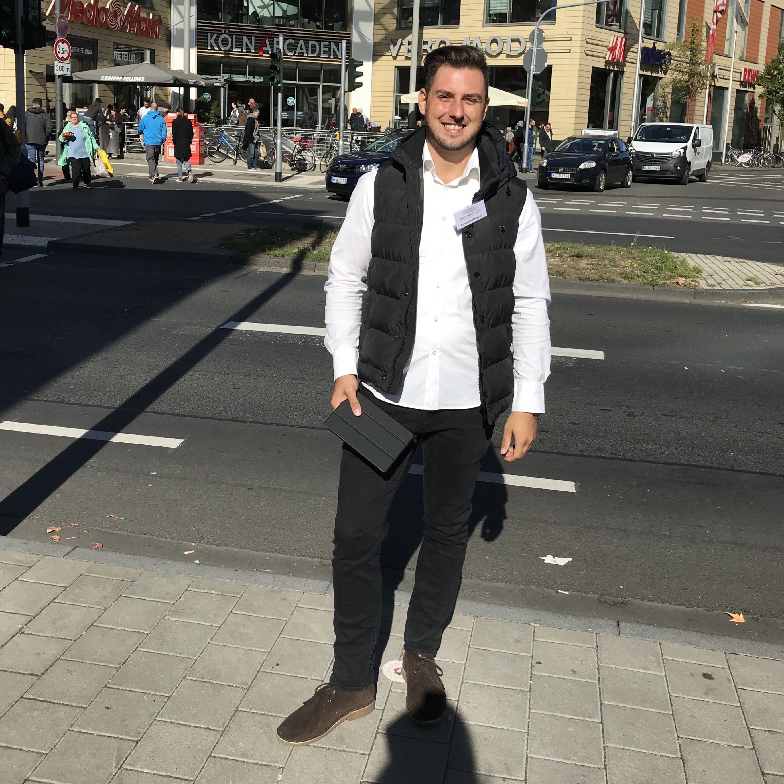 Mitarbeiter im Einsatz