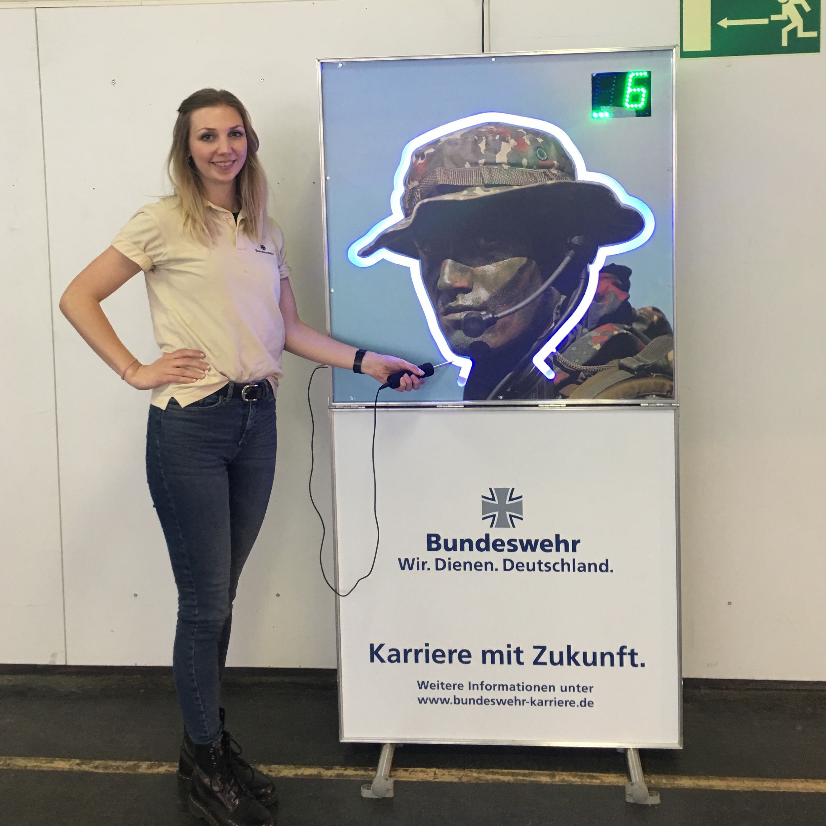 Mitarbeiter im Einsatz