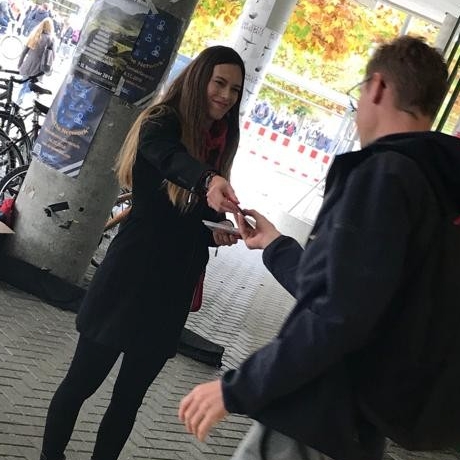 Mitarbeiter im Einsatz