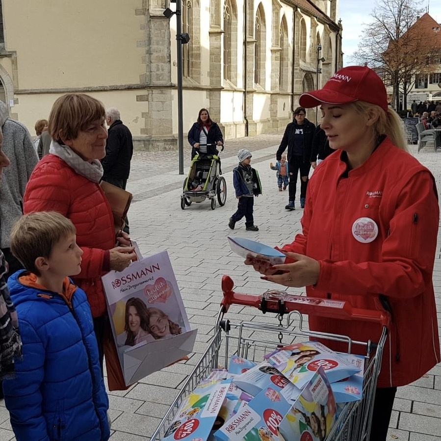 Mitarbeiter im Einsatz