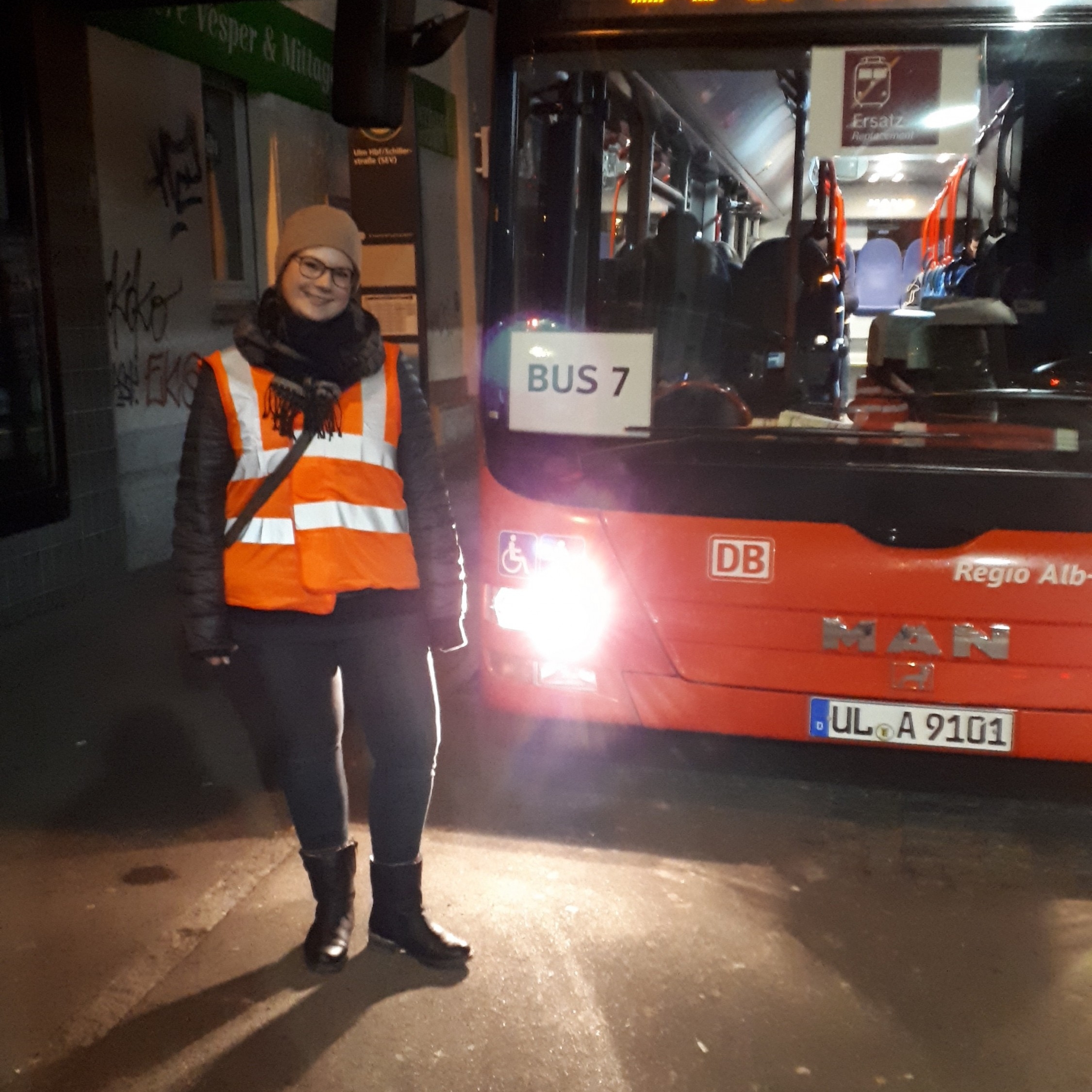 Mitarbeiter im Einsatz