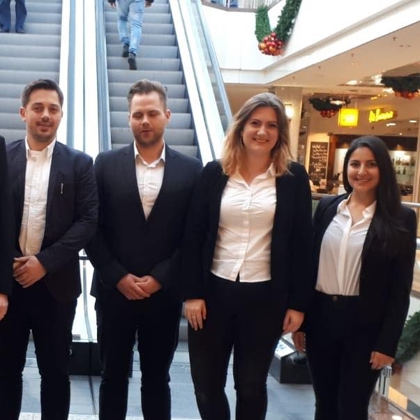 Mitarbeiter im Einsatz
