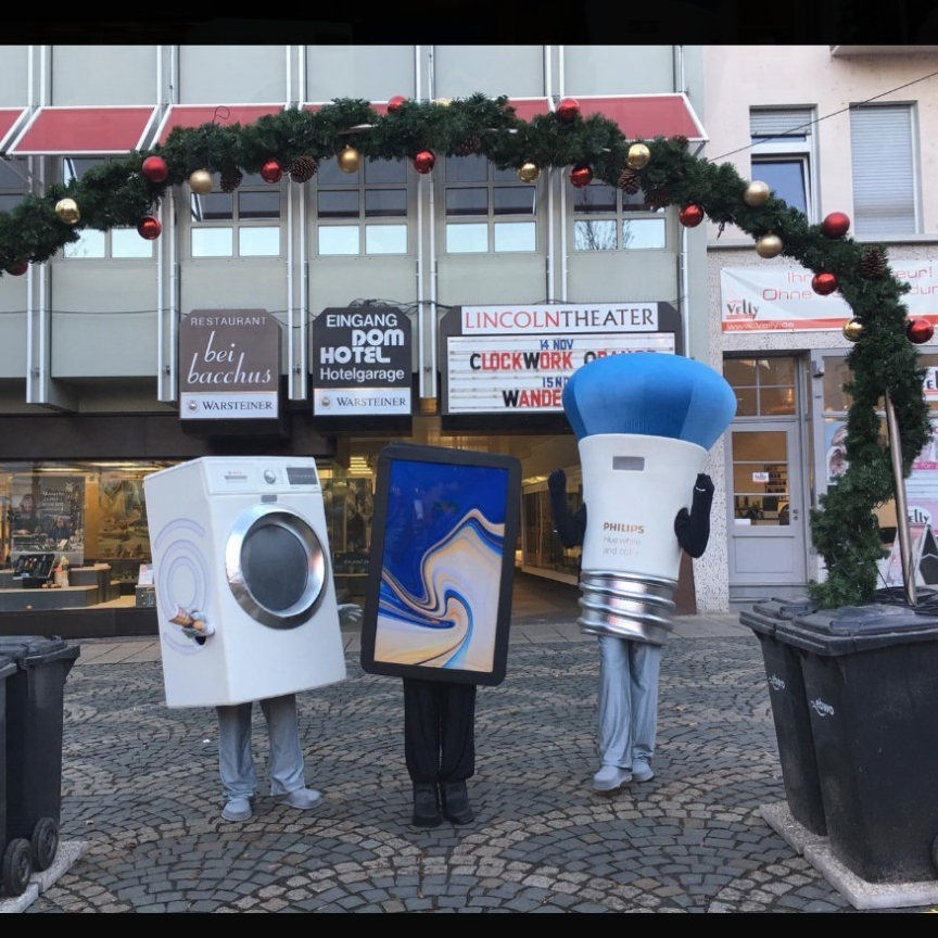 Mitarbeiter im Einsatz