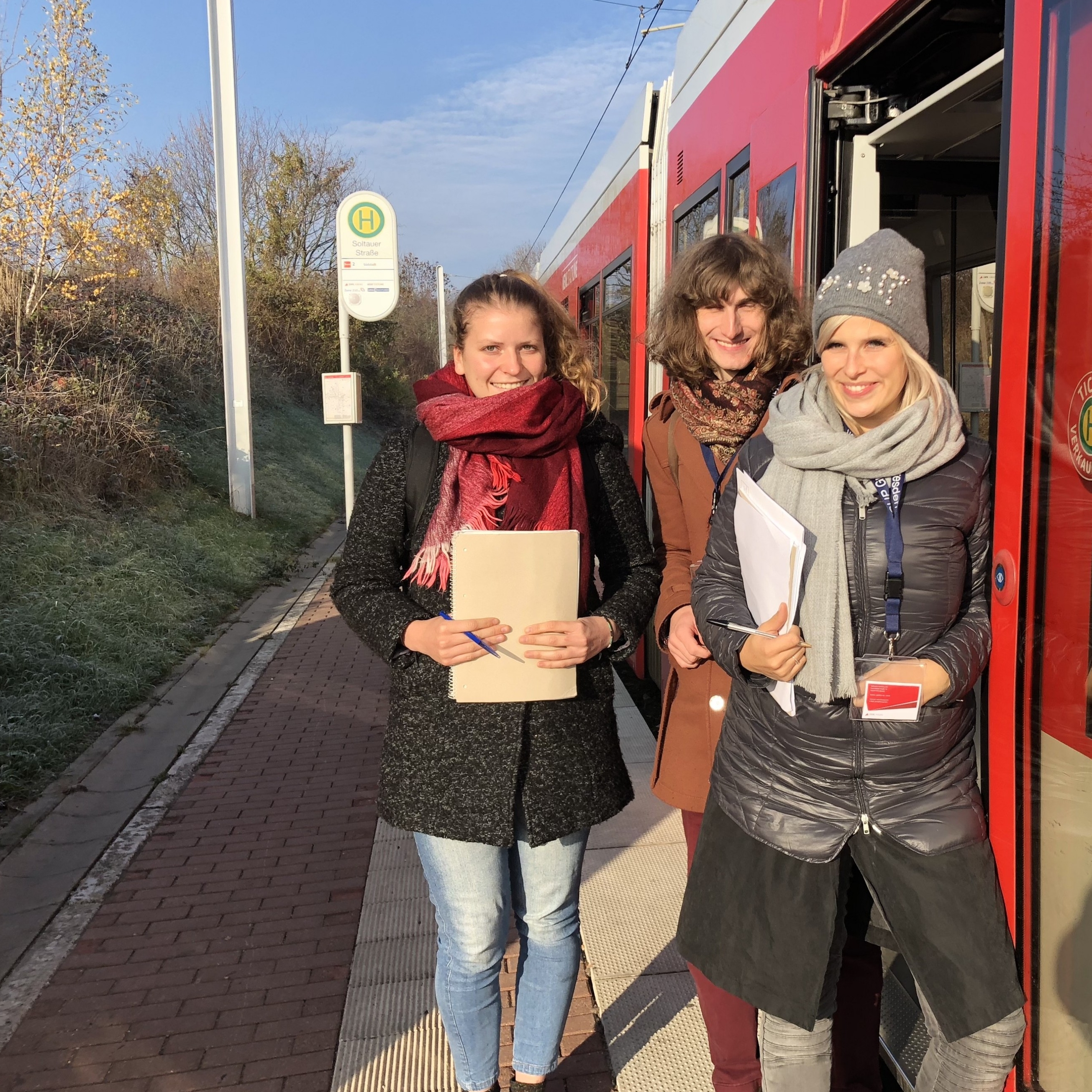 Mitarbeiter im Einsatz