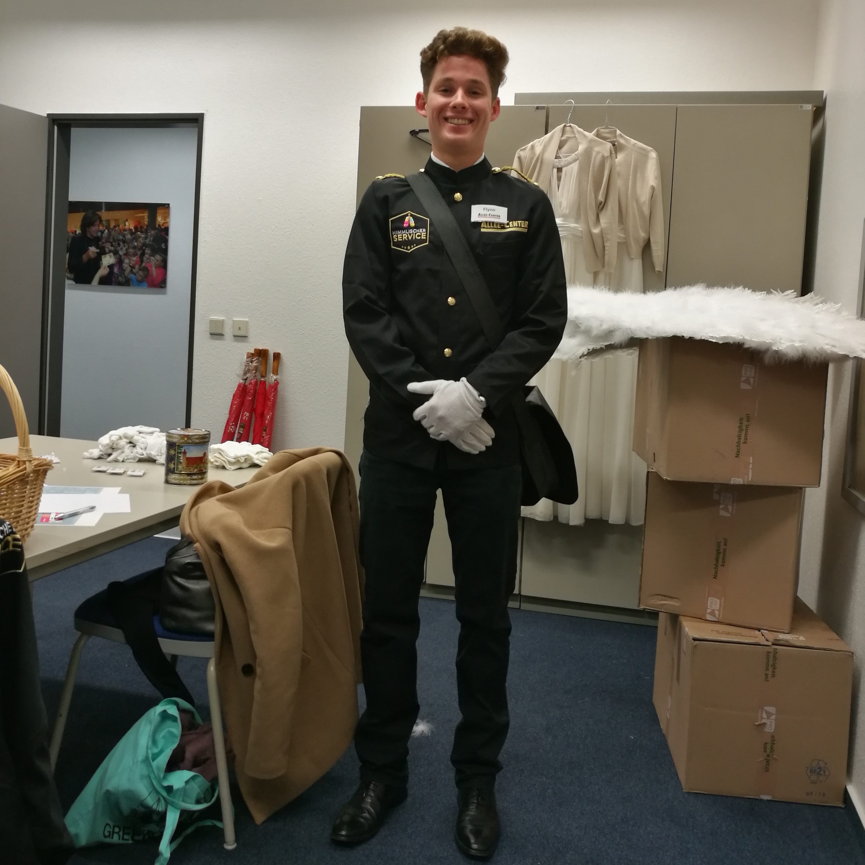 Mitarbeiter im Einsatz