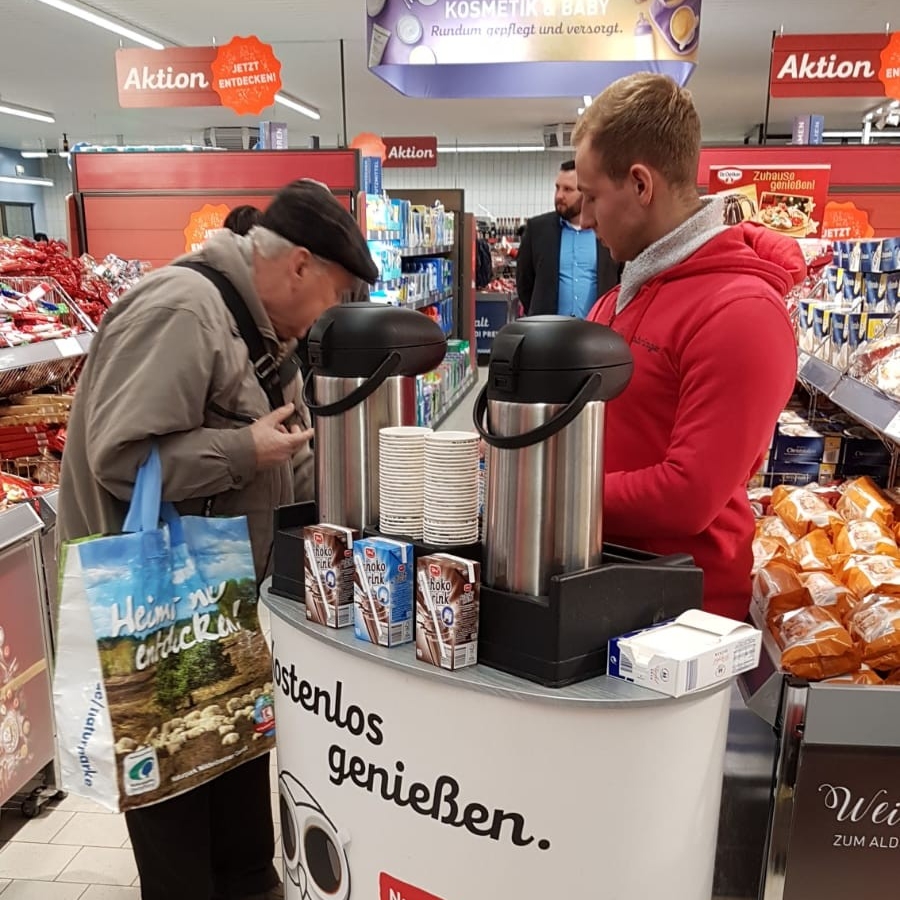 Mitarbeiter im Einsatz