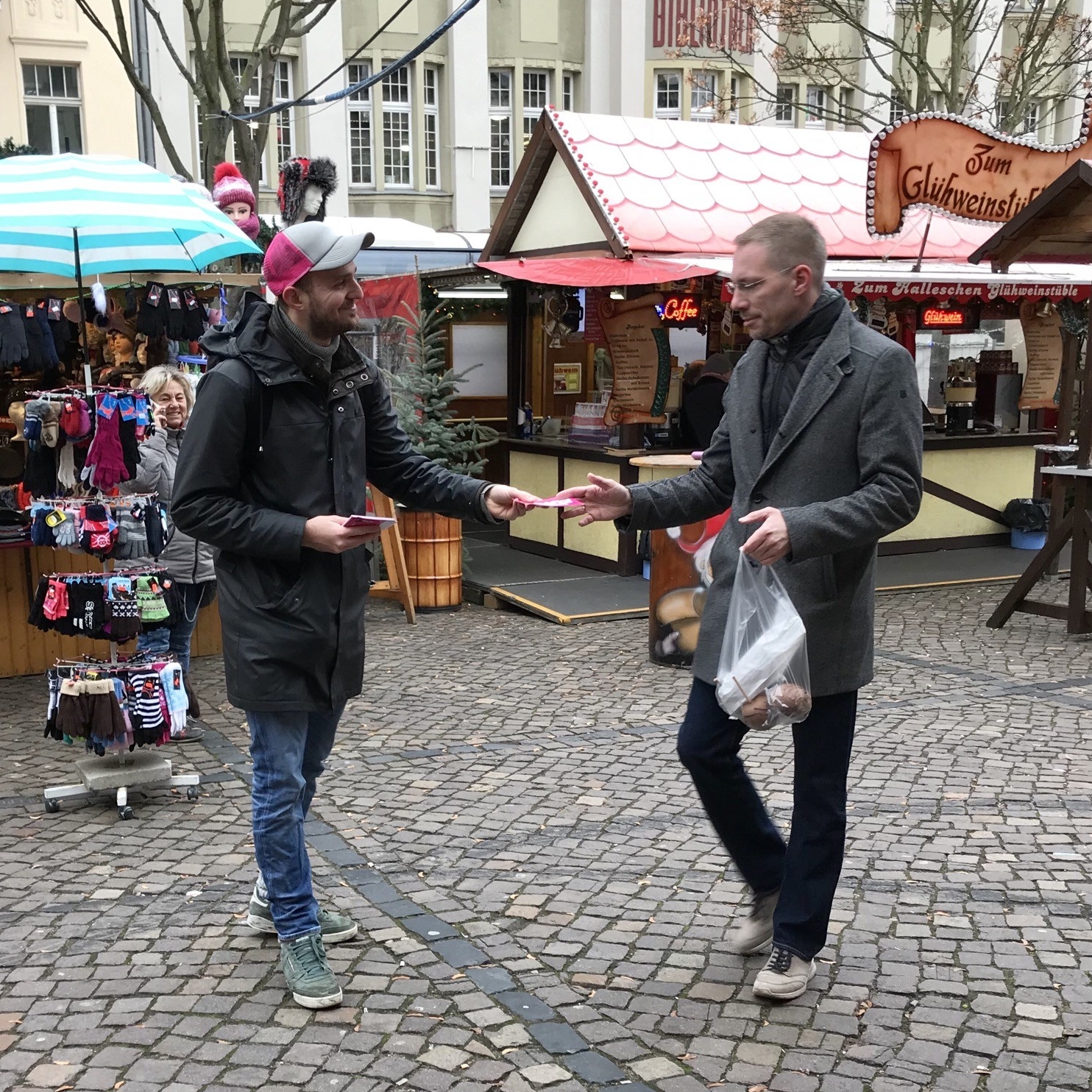 Mitarbeiter im Einsatz