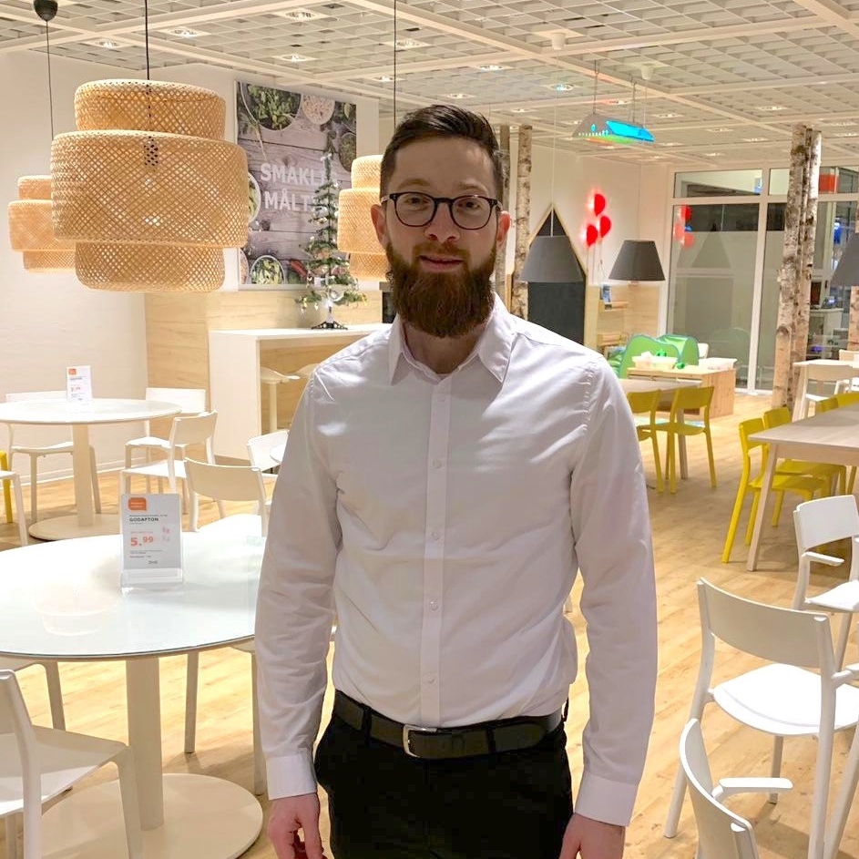 Lars Gerrit bei der Arbeit