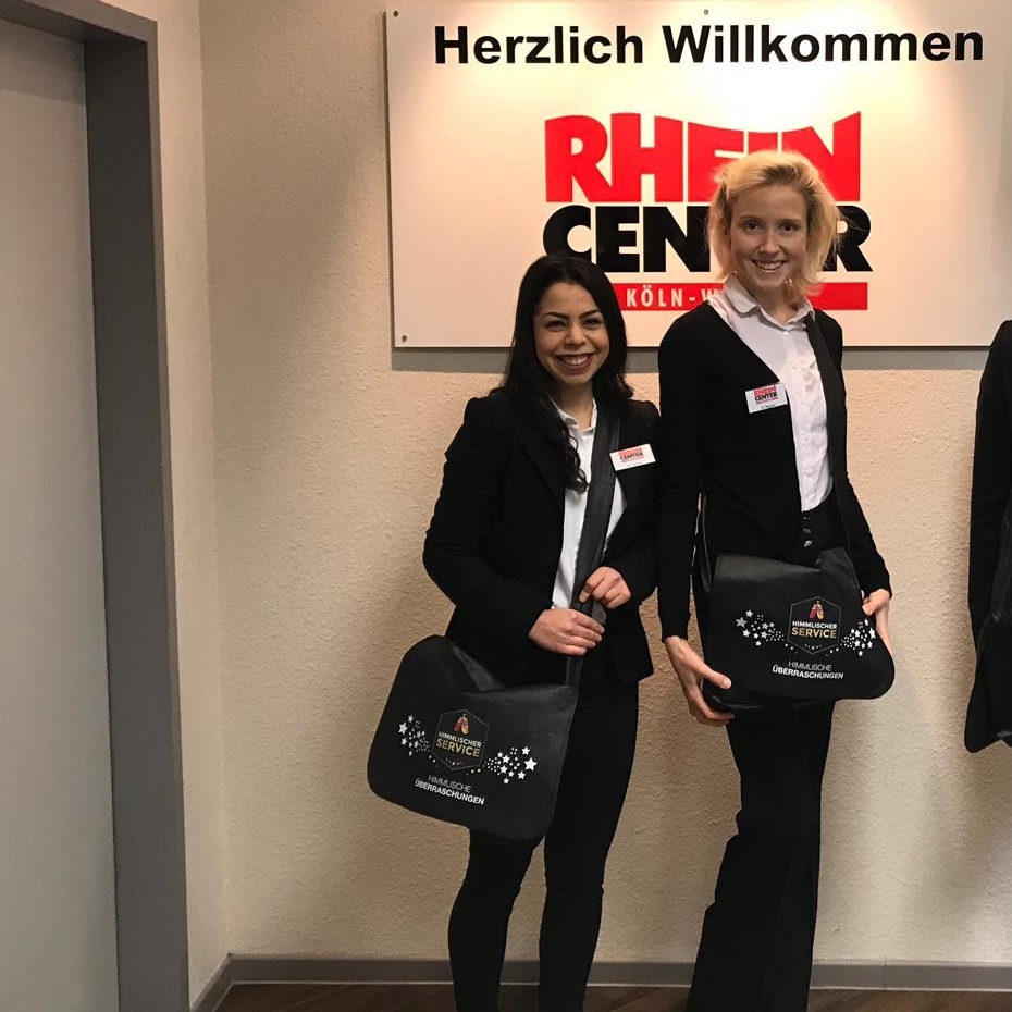 Mitarbeiter im Einsatz