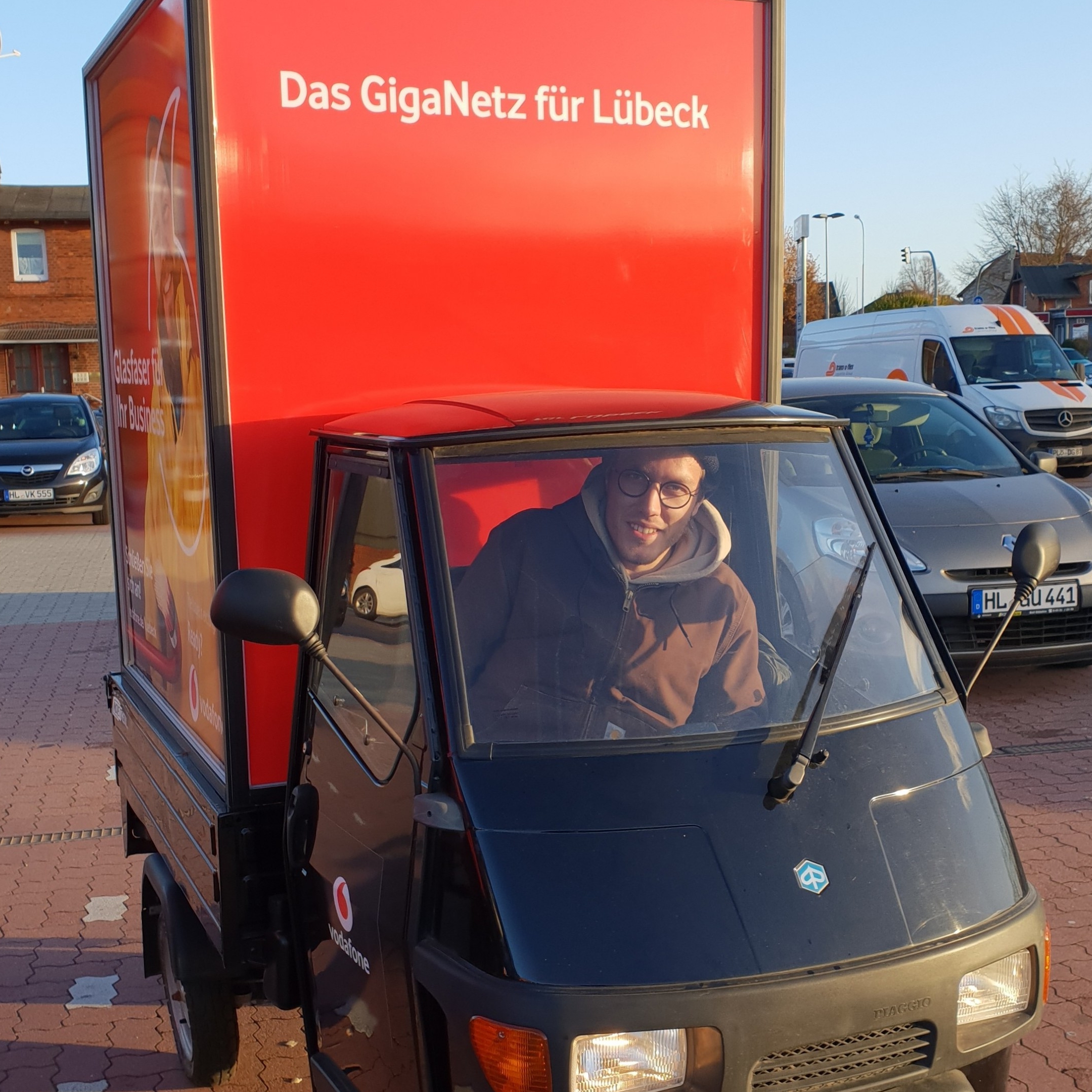 Mitarbeiter im Einsatz