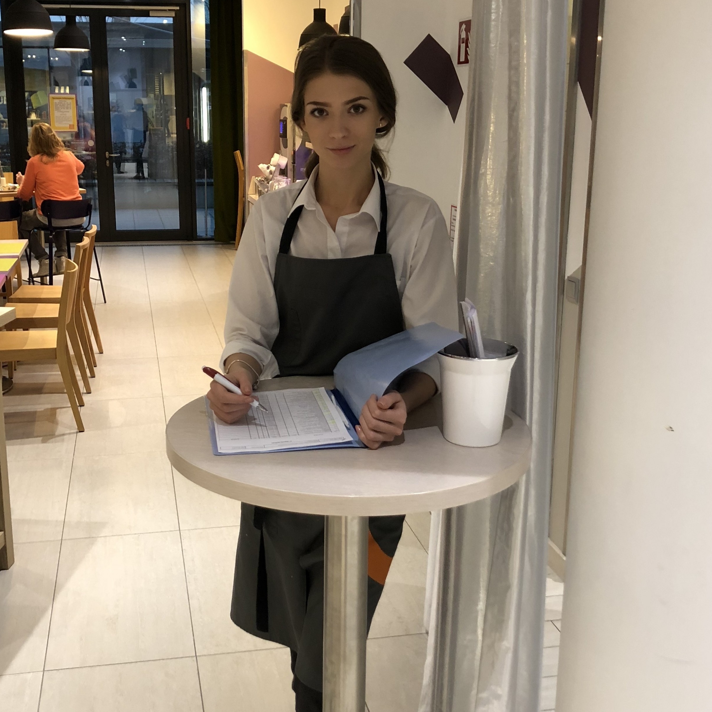 Mitarbeiter im Einsatz