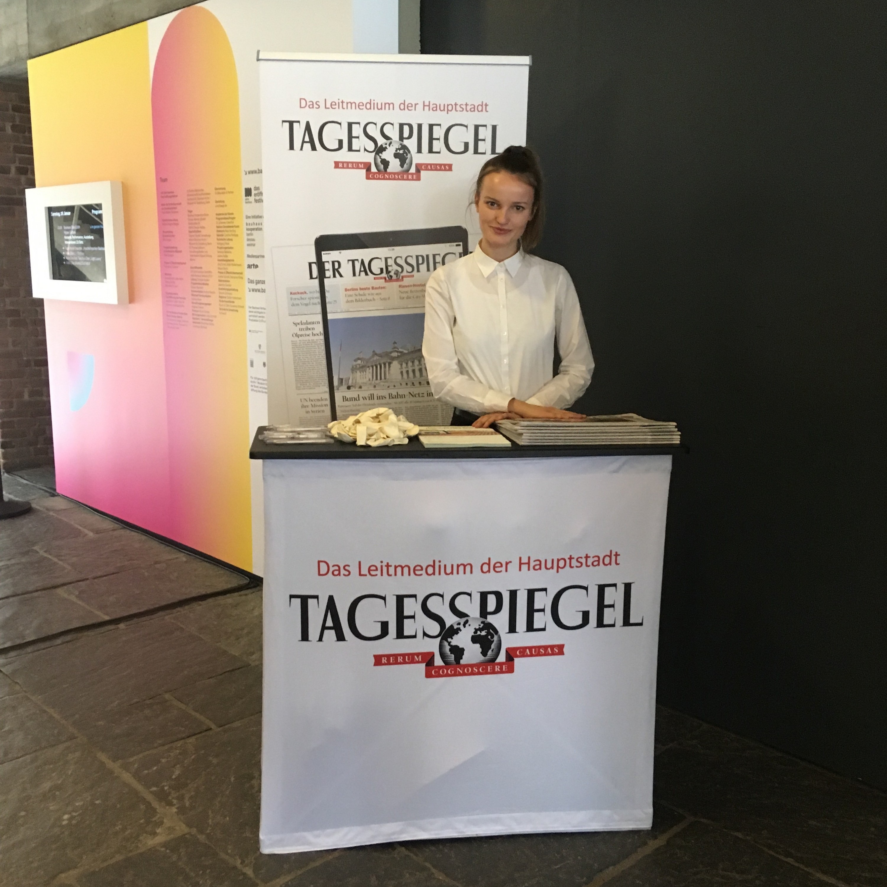 Mitarbeiter im Einsatz