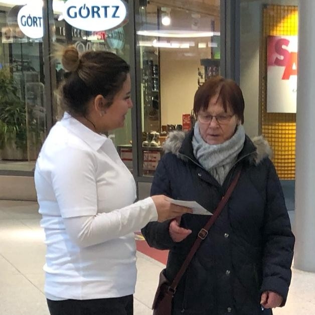 Mitarbeiter im Einsatz