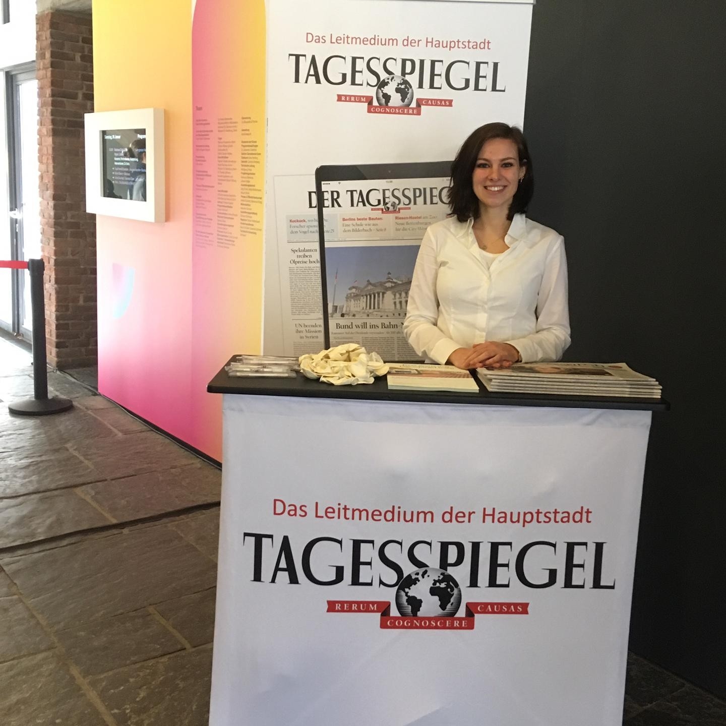 Mitarbeiter im Einsatz