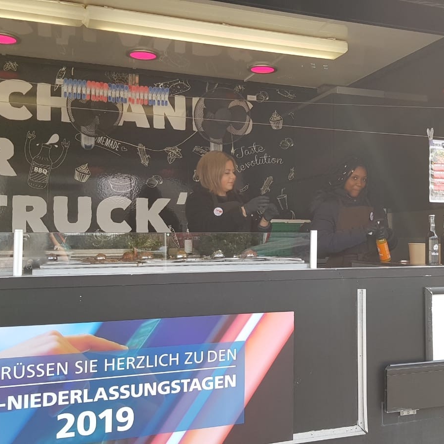 Mitarbeiter im Einsatz