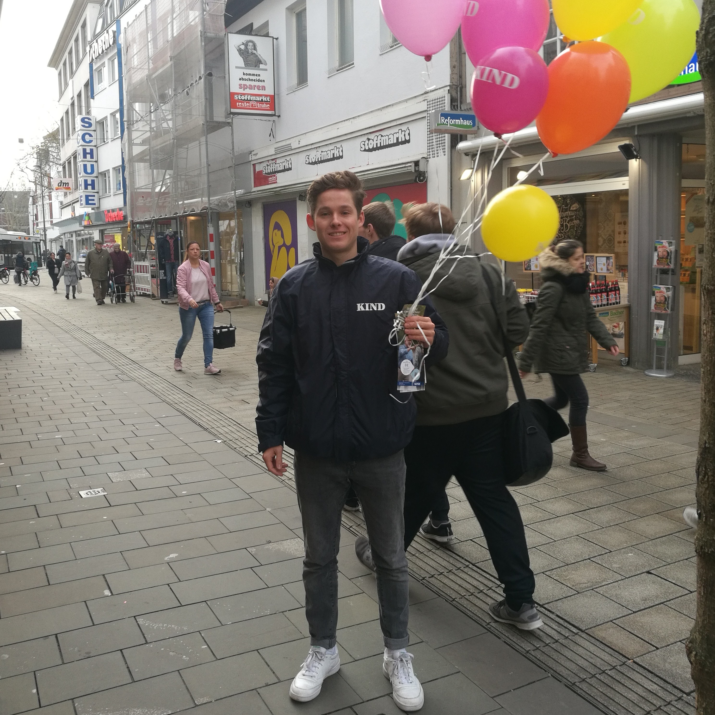 Mitarbeiter im Einsatz